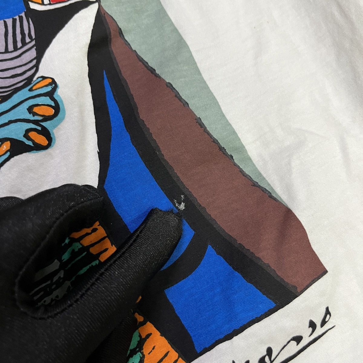 Art Comes First Vintage Pablo Picasso Art T Shirt Size US S / EU 44-46 / 1 - 3 Thumbnail