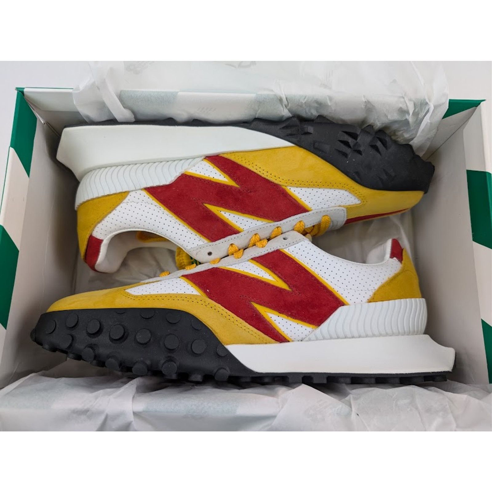 Casablanca × New Balance o1rshd1 XC-72 Sneakers in Yellow / Red Size US 10.5 / EU 43-44 - 22 Thumbnail