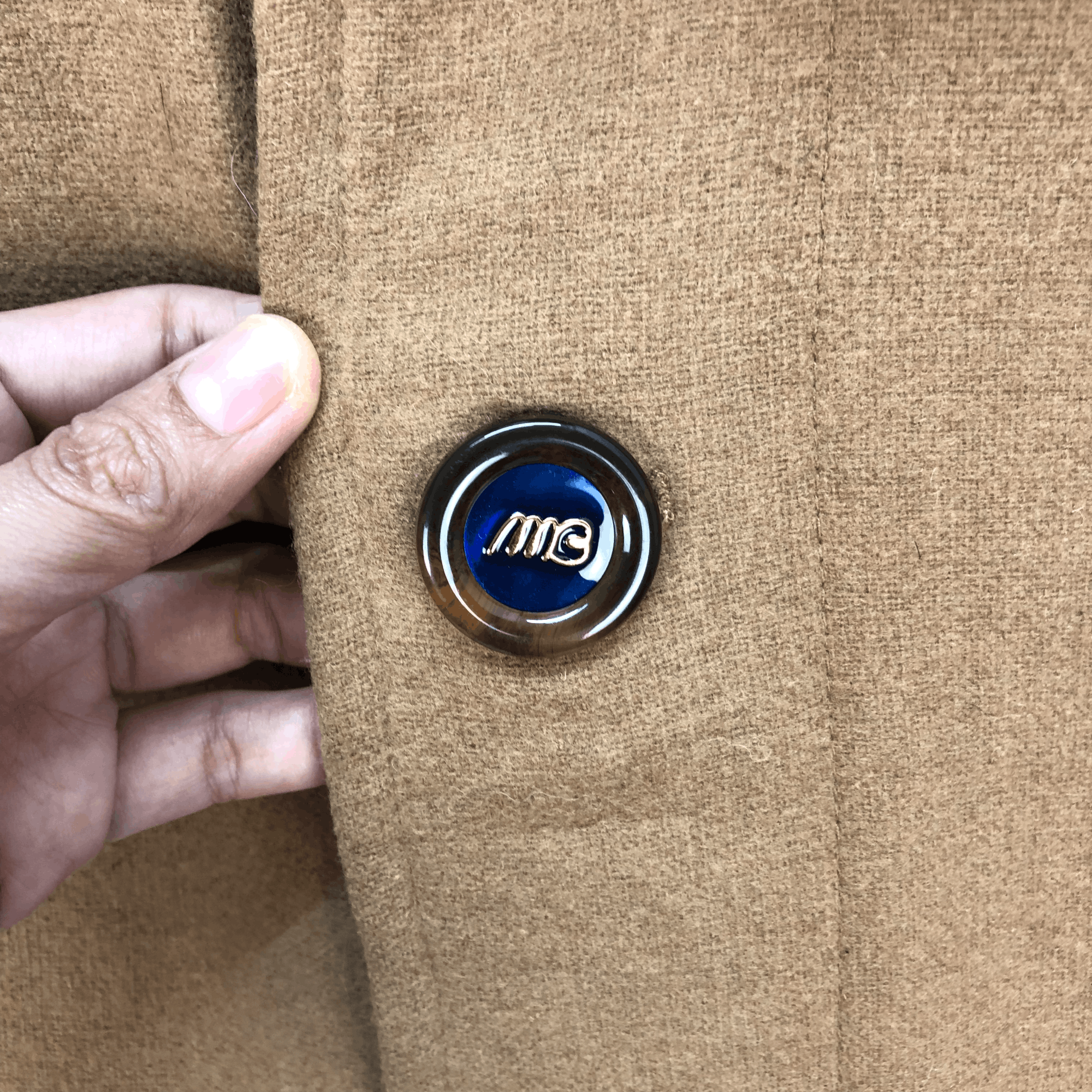 Issey Miyake MERCIBEAUCOUP ISSEY MIYAKE BROWN COAT #6266-57 Size US S / EU 44-46 / 1 - 4 Thumbnail