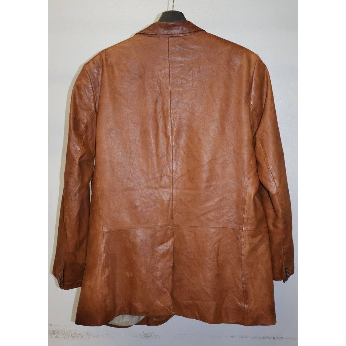 Banana Republic Vintage Y2K Classic Banana Republic Blazer Mens 44R Brown Size 44R - 9 Thumbnail