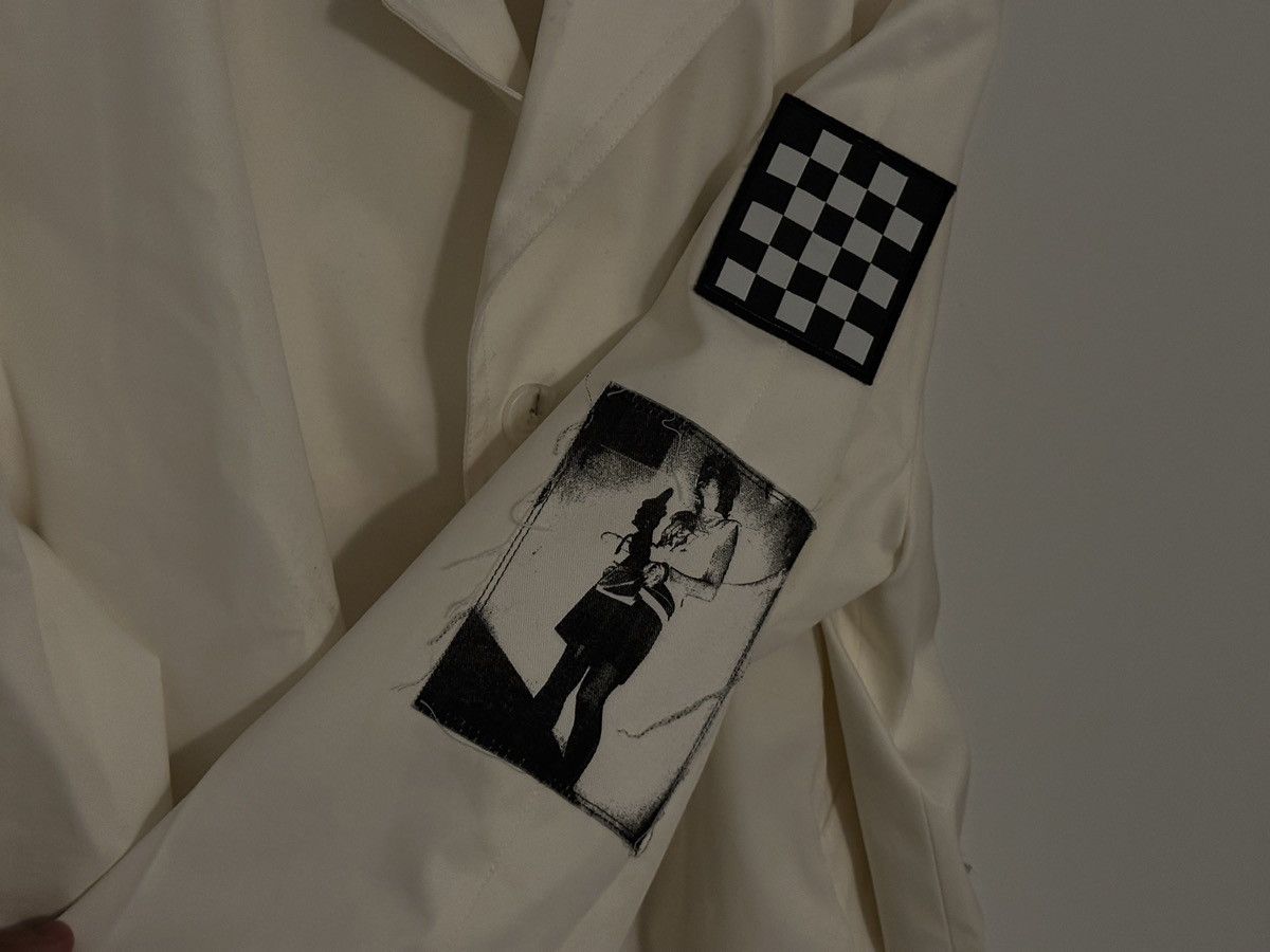 Fred Perry × Raf Simons Raf Simons x Fred Perry White Coat Size US M / EU 48-50 / 2 - 4 Thumbnail