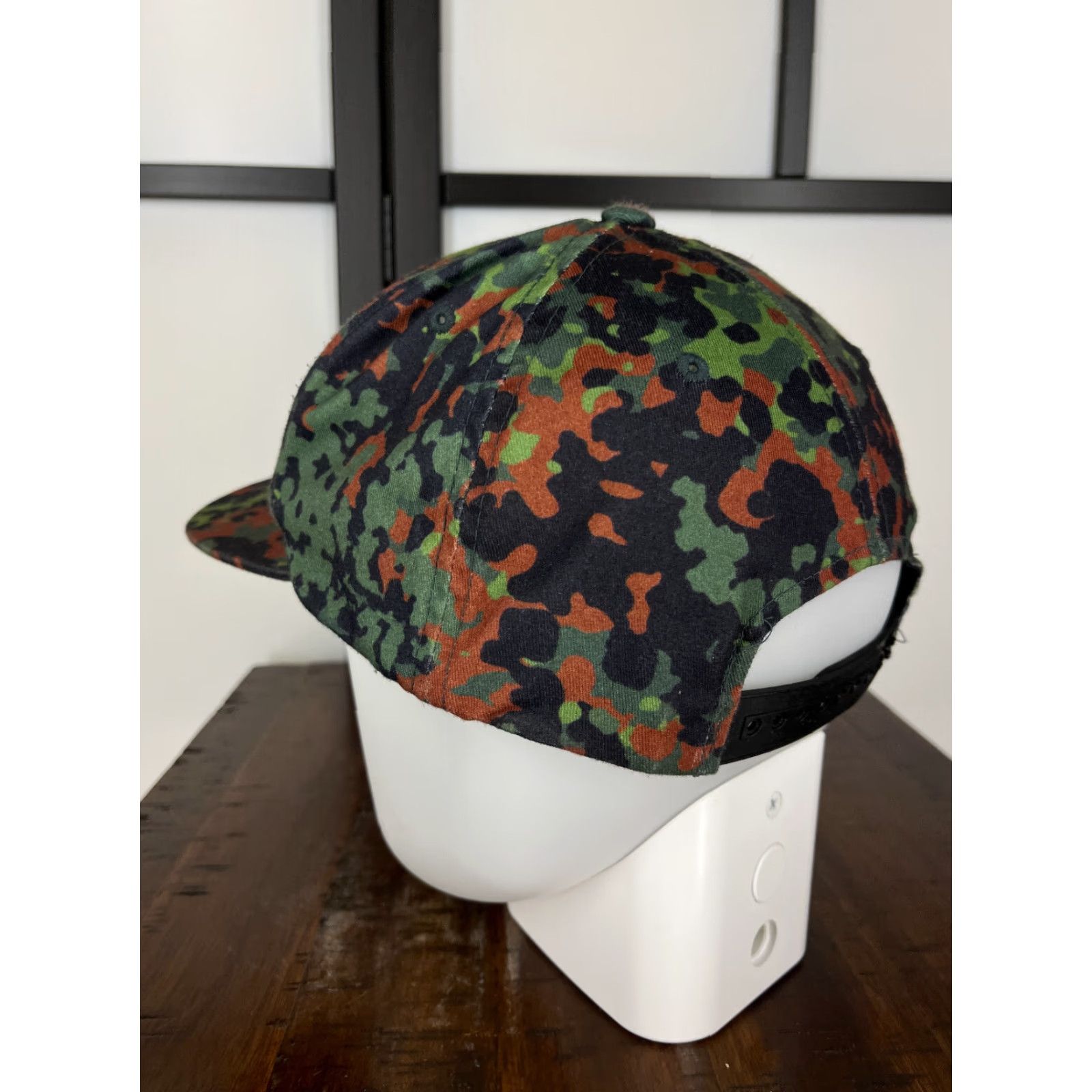 Billabong Billabong Hat Cap Snap Back Adult One Size Green Camo Polyester Blend Surf Skate Camouflage 90s Mens Snapback Size ONE SIZE - 5 Thumbnail
