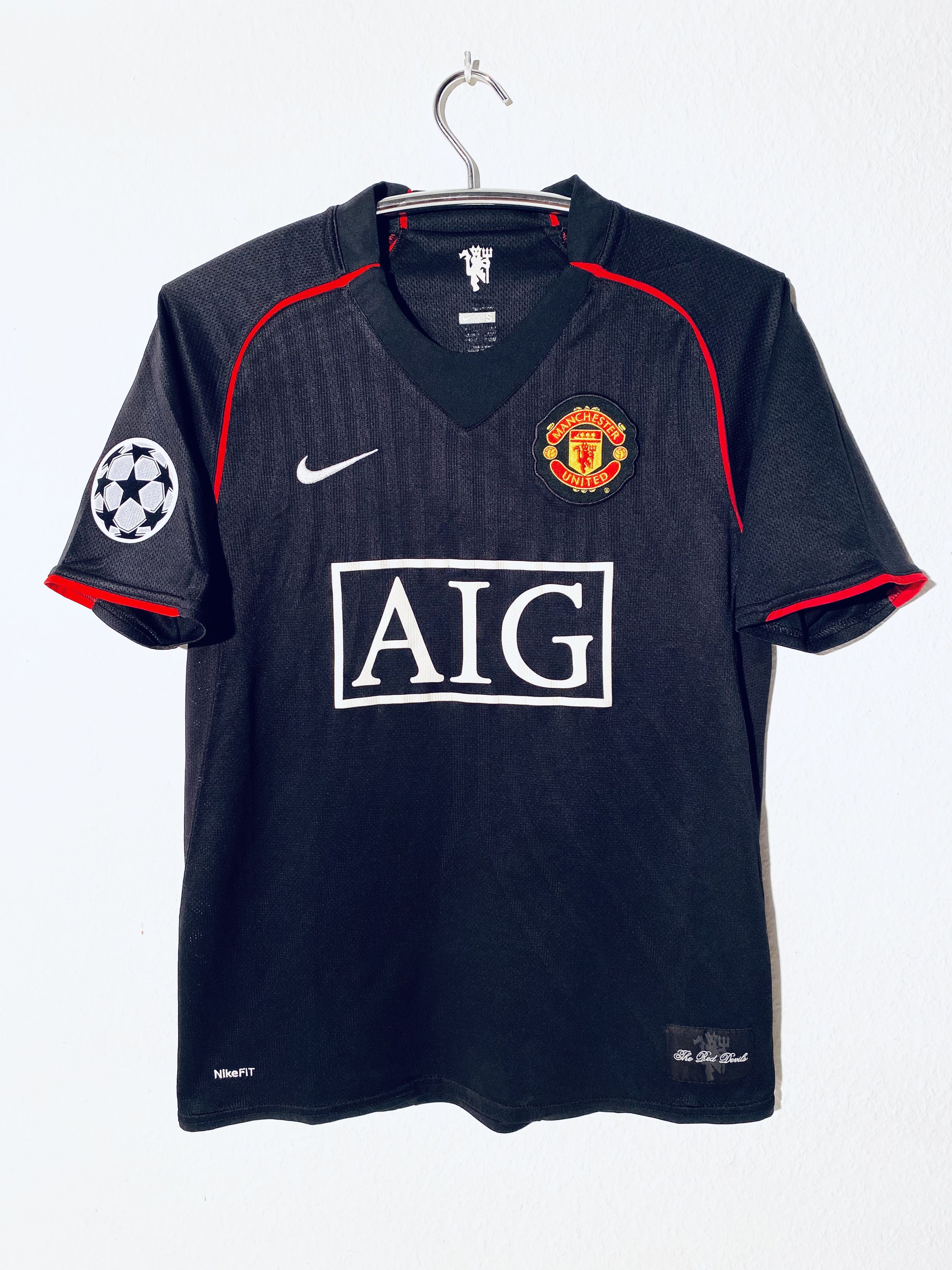 2006-2008 Nike Manchester United Cristiano Ronaldo Long Sleeve Jersey Shirt  Kit