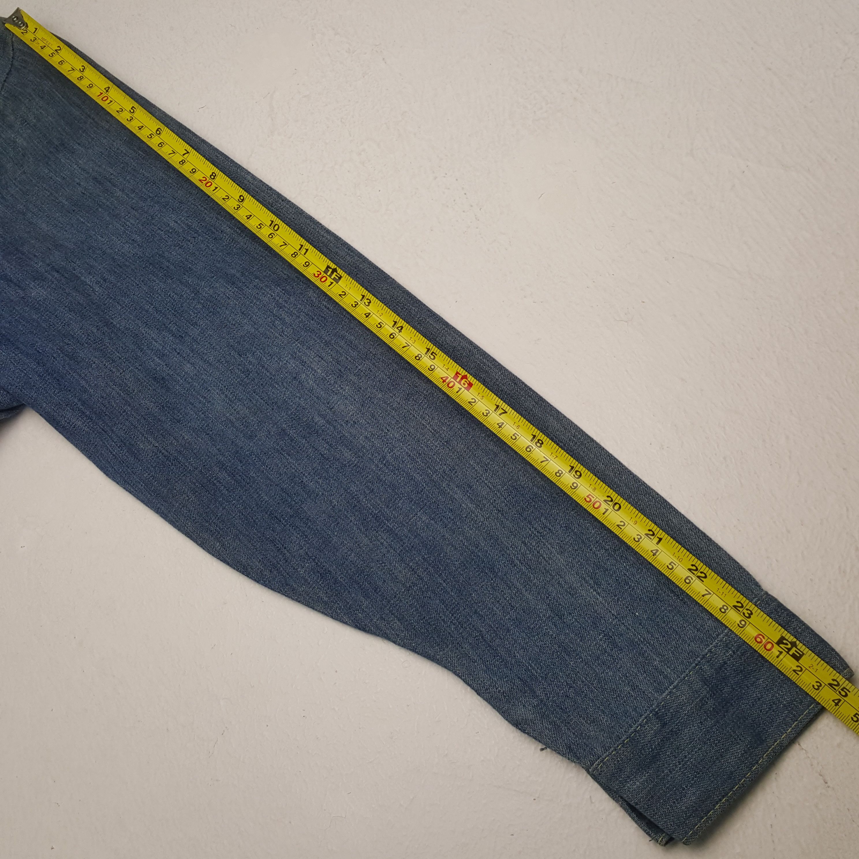 Vintage Tiger Head Streetwear Style Denim Shirt RR9 Size L / US 10 / IT 46 - 7 Thumbnail