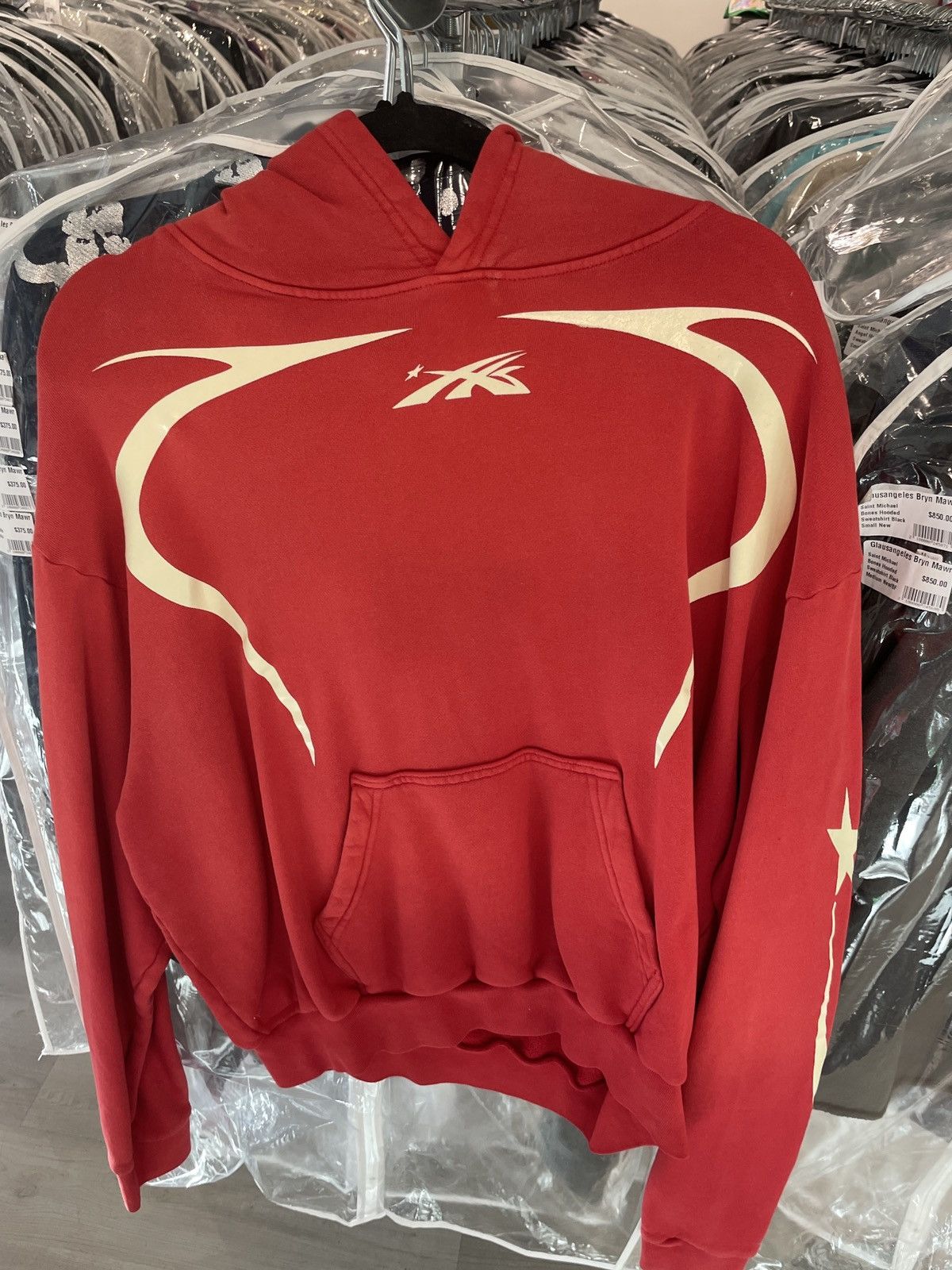 HELLSTAR Hellstar Sports Hoodie Red XS Size US XS / EU 42 / 0 - 1 Thumbnail