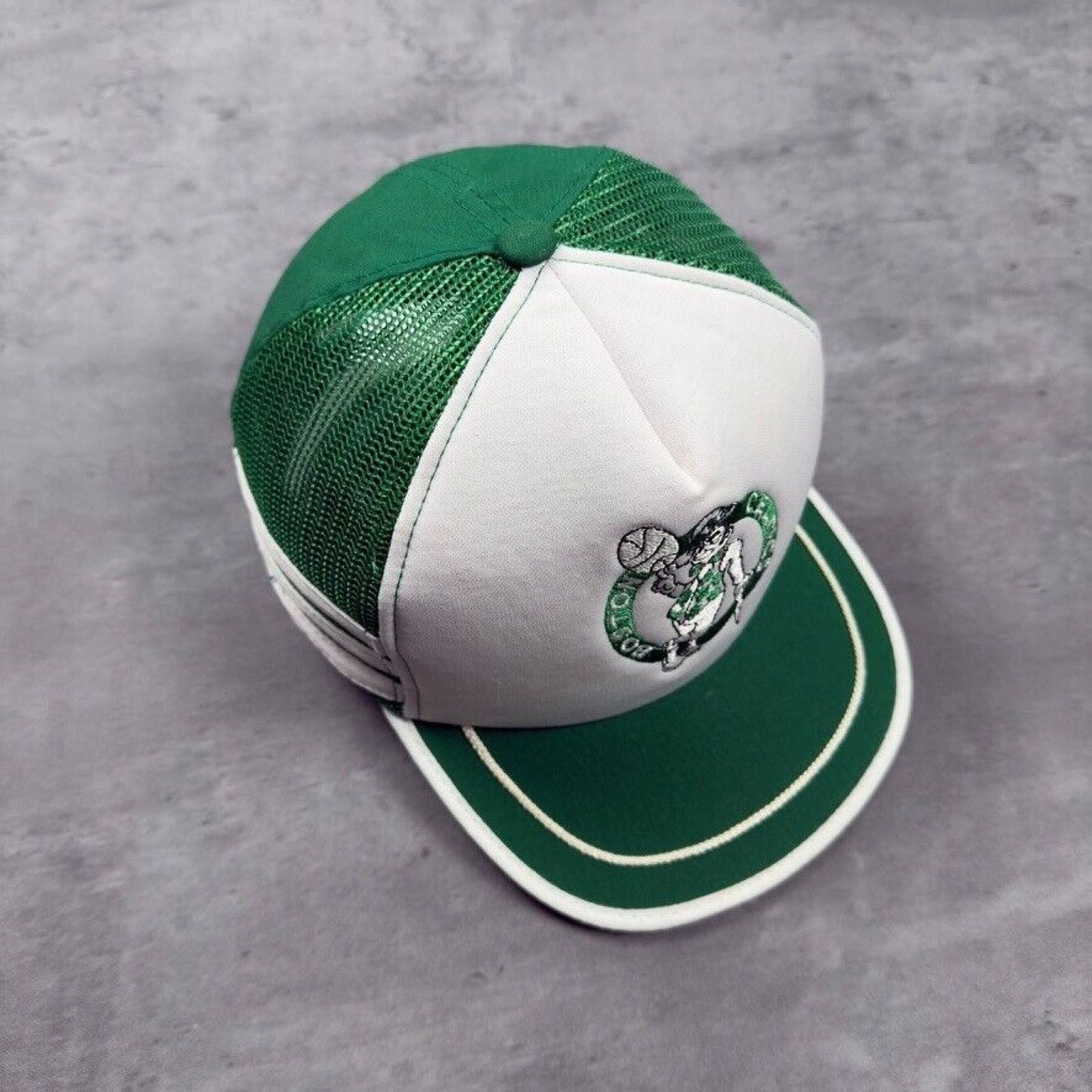 NBA × Vintage Vintage Three Stripe NBA Boston Celtics Hat Size ONE SIZE - 7 Thumbnail