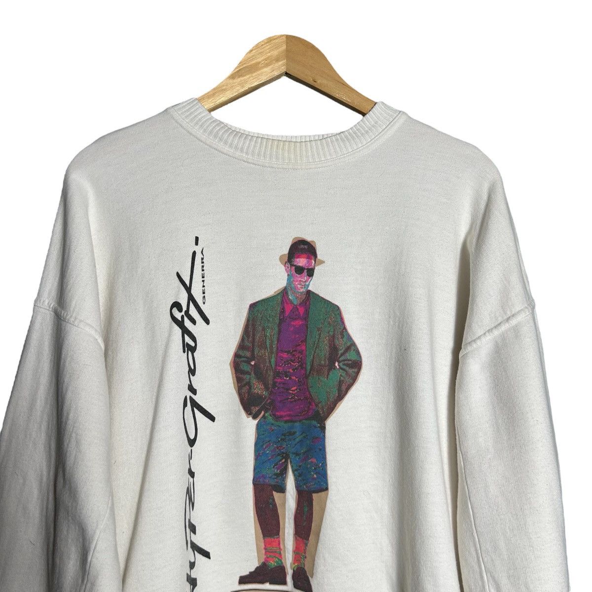 Undercover Vintage 90s Hyper Grafix Undercover Exposed Sweatshirt Size US XL / EU 56 / 4 - 3 Thumbnail