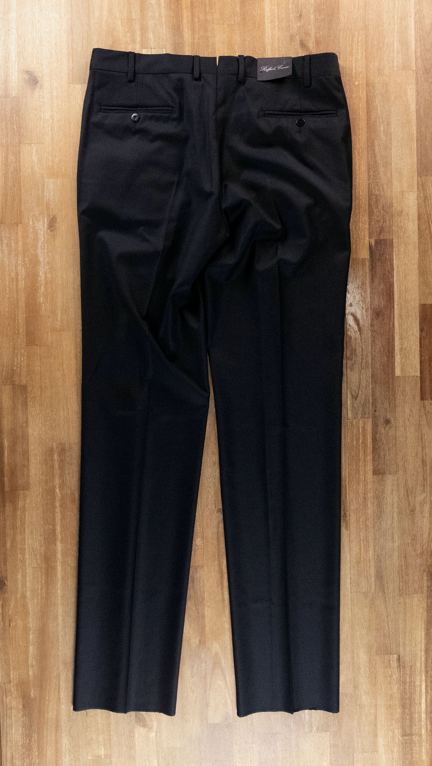 Caruso CARUSO navy blue wool dress pants trousers 34 / 50 Size US 34 / EU 50 - 7 Thumbnail