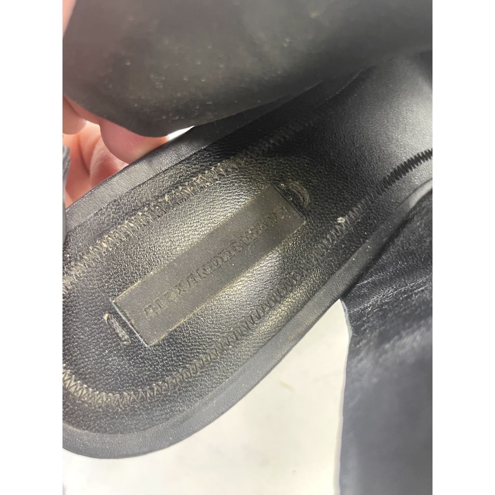 Alexander Wang Alexander Wang Nadia black Leather Open peep toe booties Boots 9.5US 39.5EU Women Leather Peep Toe Bootie Vintage 0 Size US 10 / IT 40 - 3 Thumbnail