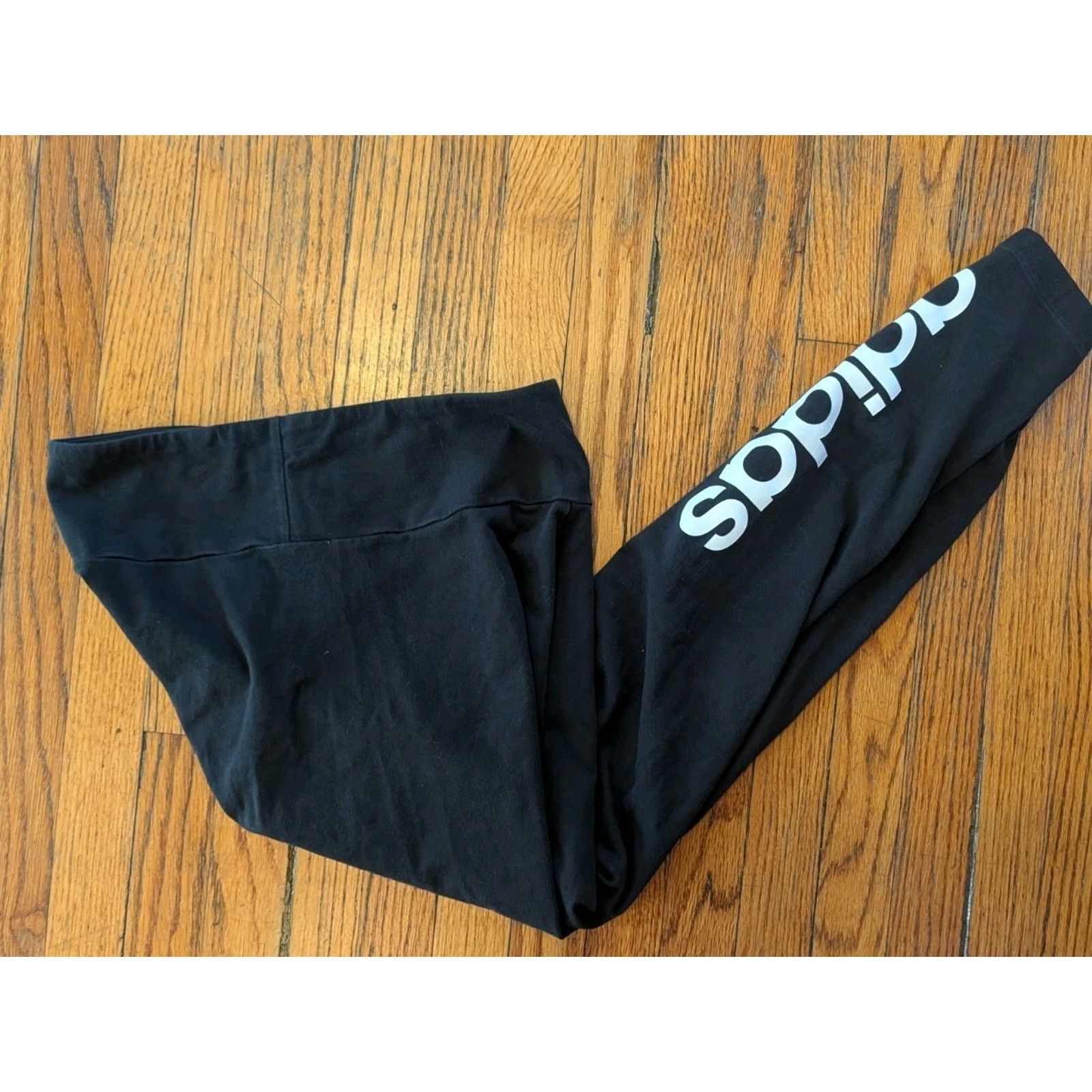 Adidas Adidas Black Leggings Women's Medium Size 30" / US 8 / IT 44 - 1 Thumbnail