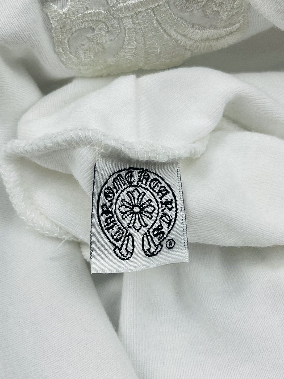 Chrome Hearts Chrome Hearts Vintage Fleur Logo Skull Beanie White Size ONE SIZE - 6 Thumbnail