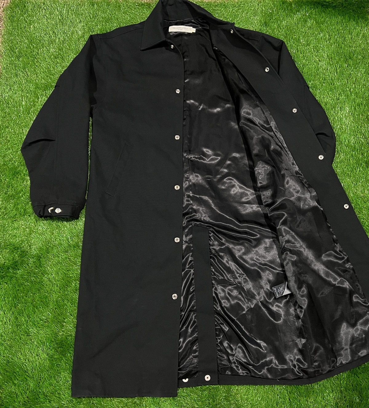 Mr. Completely Mr Completely Black Duck Canvas Duster Trench Coat Jacket Size US S / EU 44-46 / 1 - 8 Thumbnail