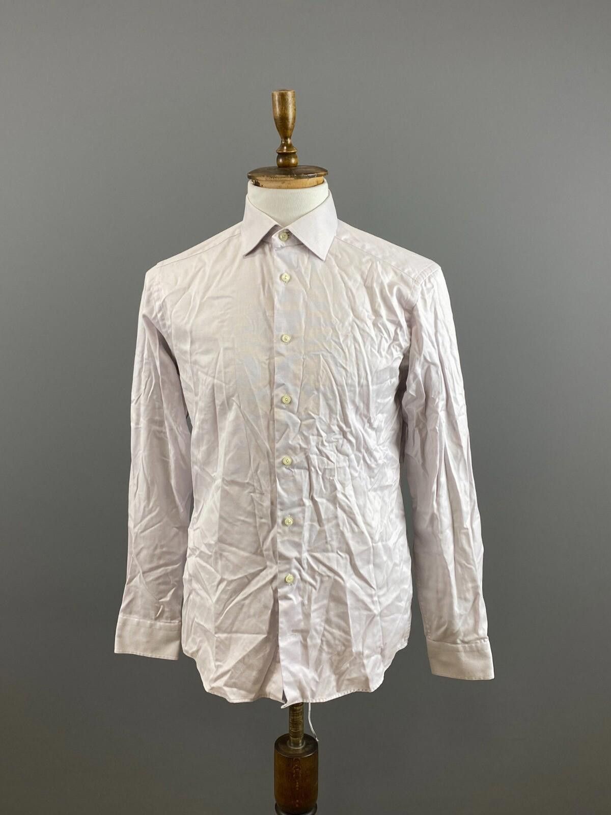 Eton Eton Slim Fit Pink Luxury Button Down Shirt Size 41 / 16 Size US M / EU 48-50 / 2 - 1 Thumbnail
