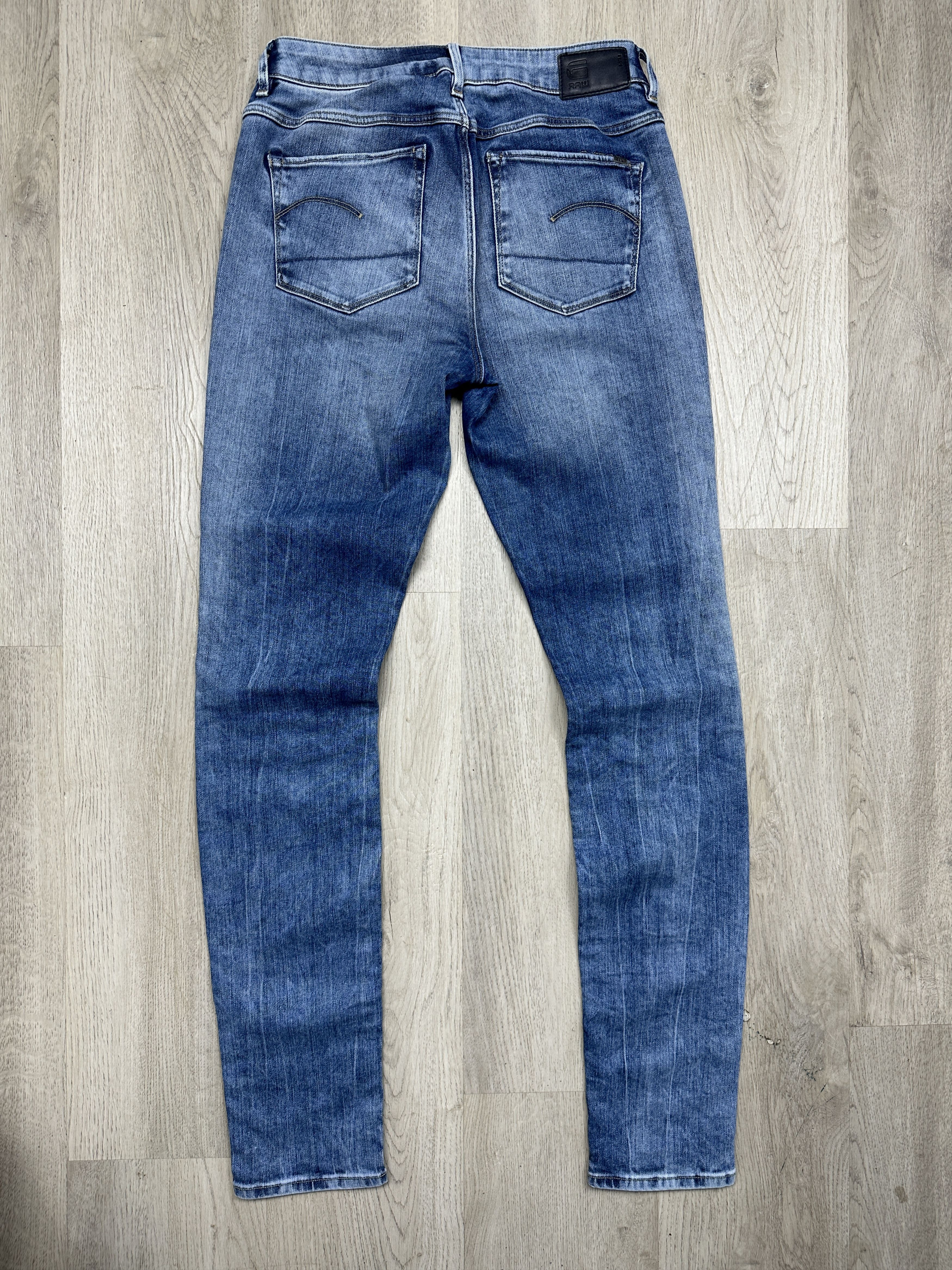 G-Star G Star Raw Womens 3301 Contour High Skinny Denim Pants Jeans Size 28" / US 6 / IT 42 - 9 Thumbnail