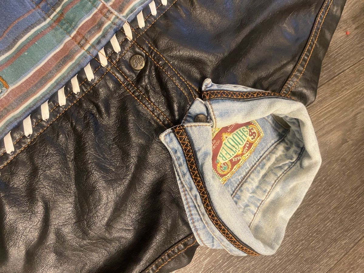 Vintage Vintage Shooter Original Jean Shirt Size US L / EU 52-54 / 3 - 10 Thumbnail