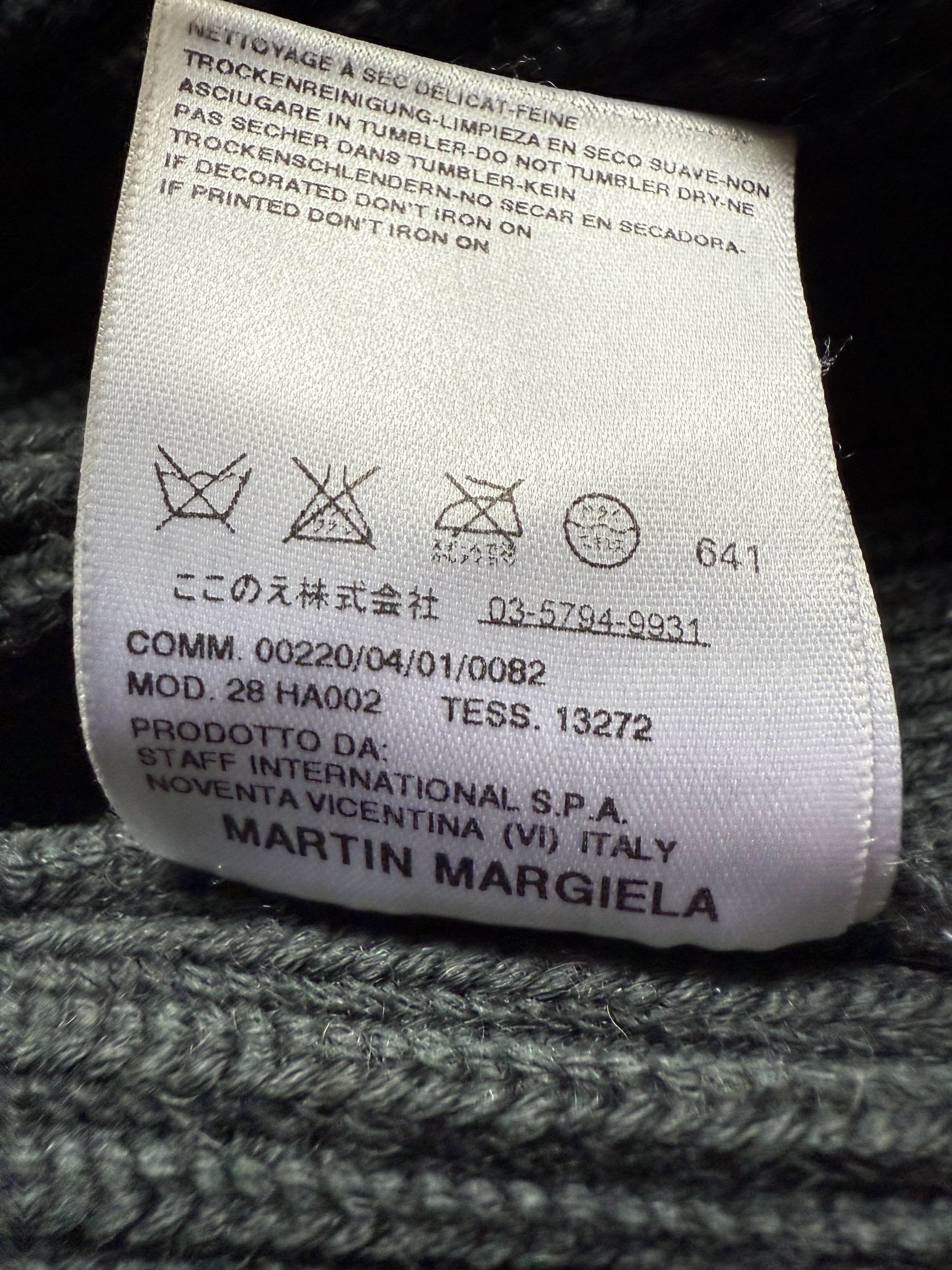 Maison Margiela Maison Margiela Wool zip Cardigan IN SIZE -S LIKE NEW Size US S / EU 44-46 / 1 - 12 Thumbnail