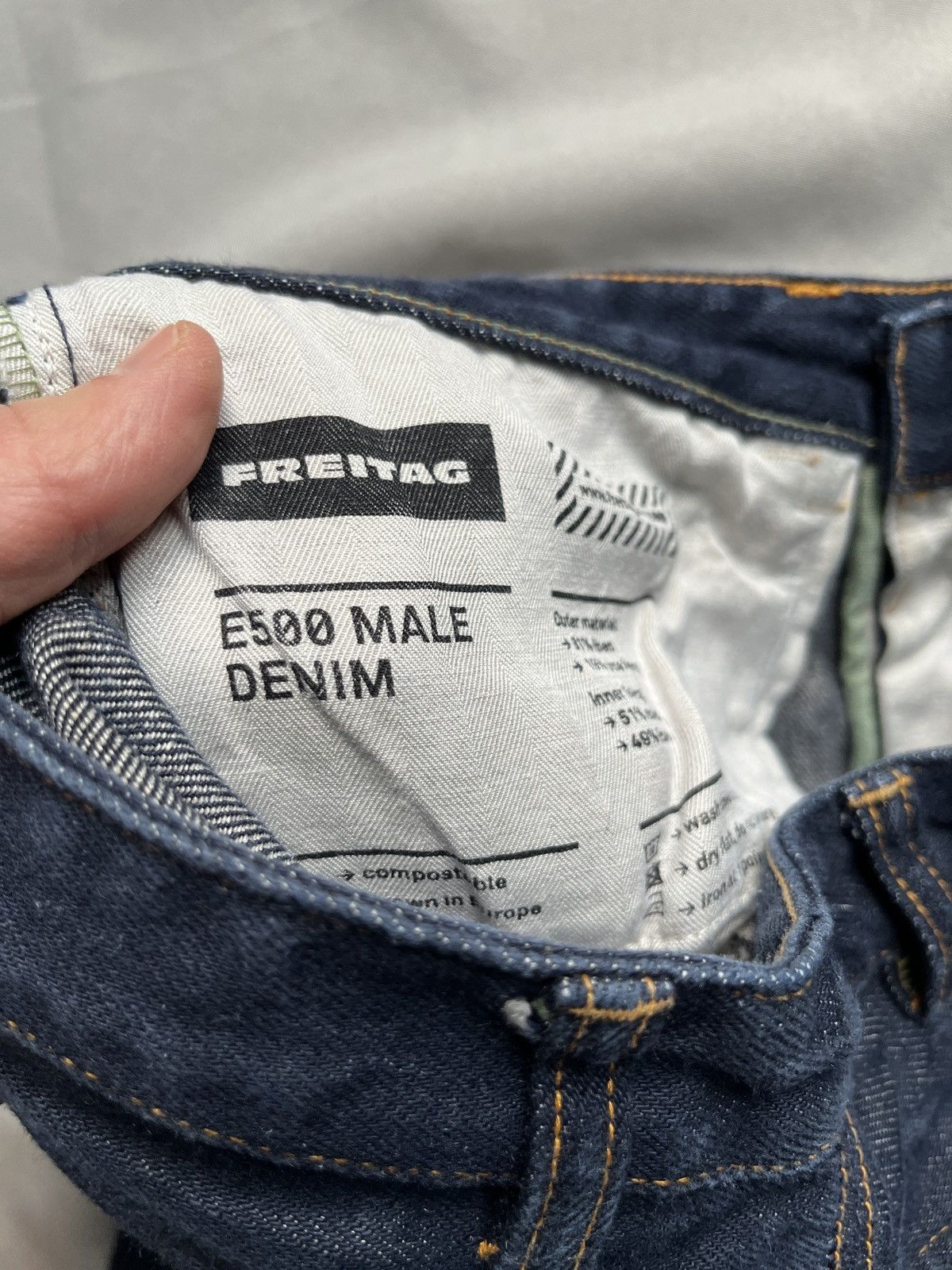 Freitag Freitag E500 Male Jeans Size US 30 / EU 46 - 10 Thumbnail