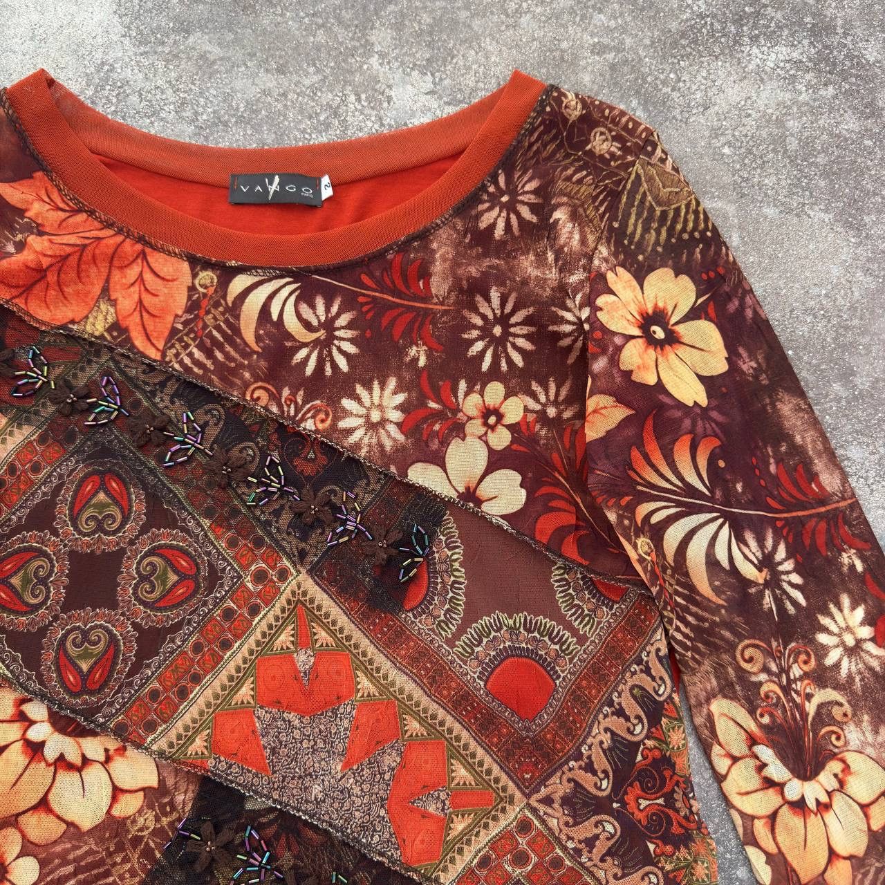 20471120 × Japanese Brand Jean Paul Gaultier Style Vintage Mesh Blouse Size M / US 6-8 / IT 42-44 - 5 Thumbnail