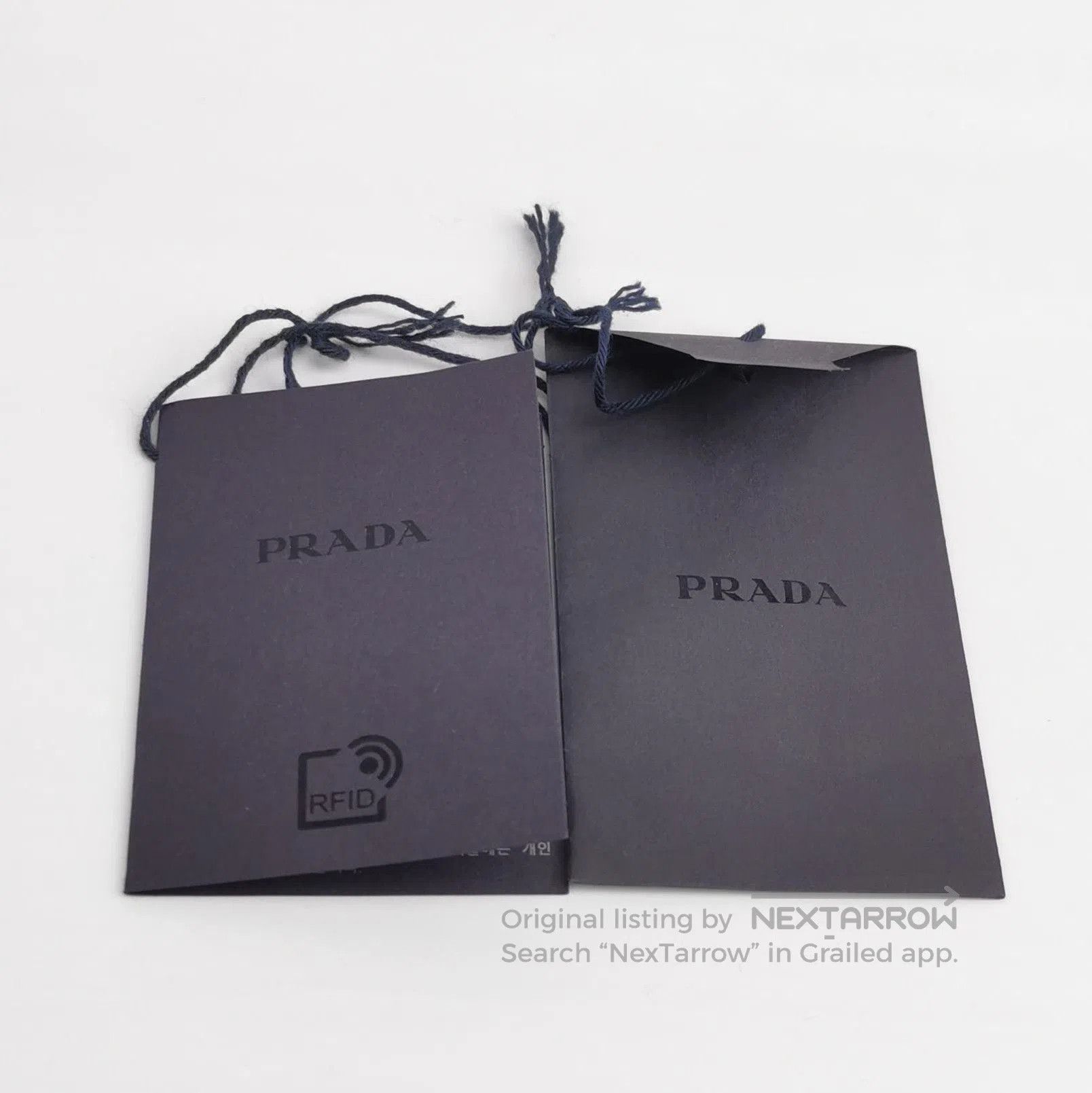 Prada Ribbed Black Knit Sweater with Logo .