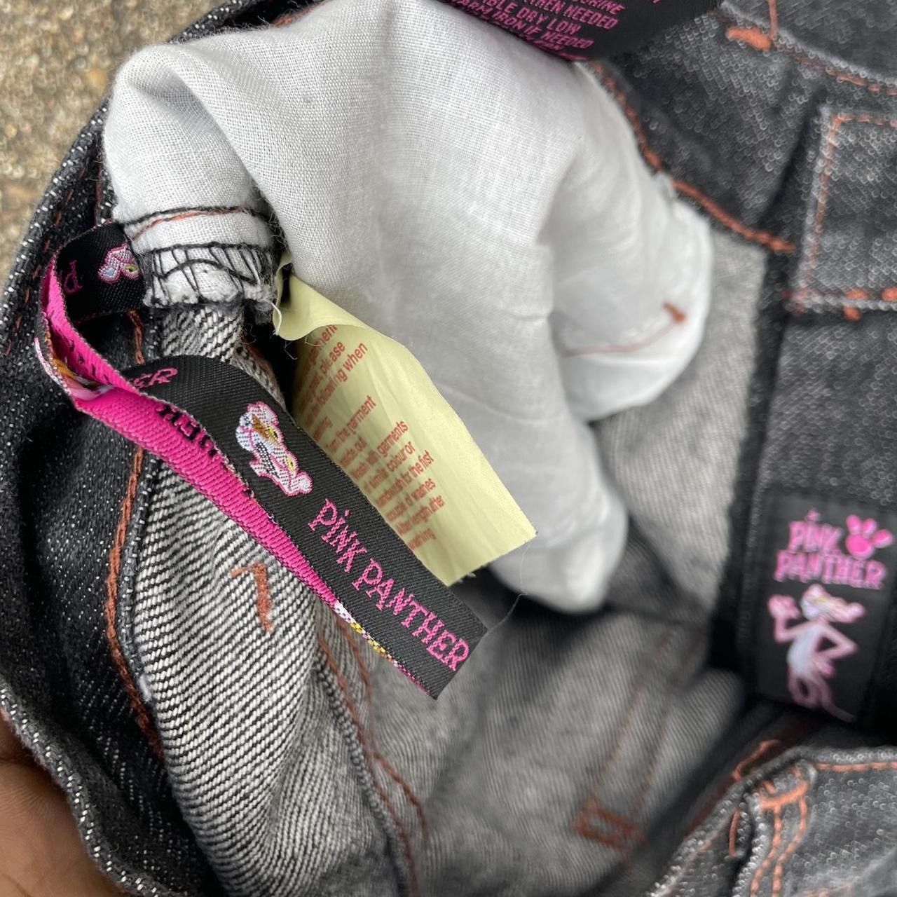 Vintage RARE Vintage Pink Panther baggy jeans Size US 34 / EU 50 - 4 Thumbnail