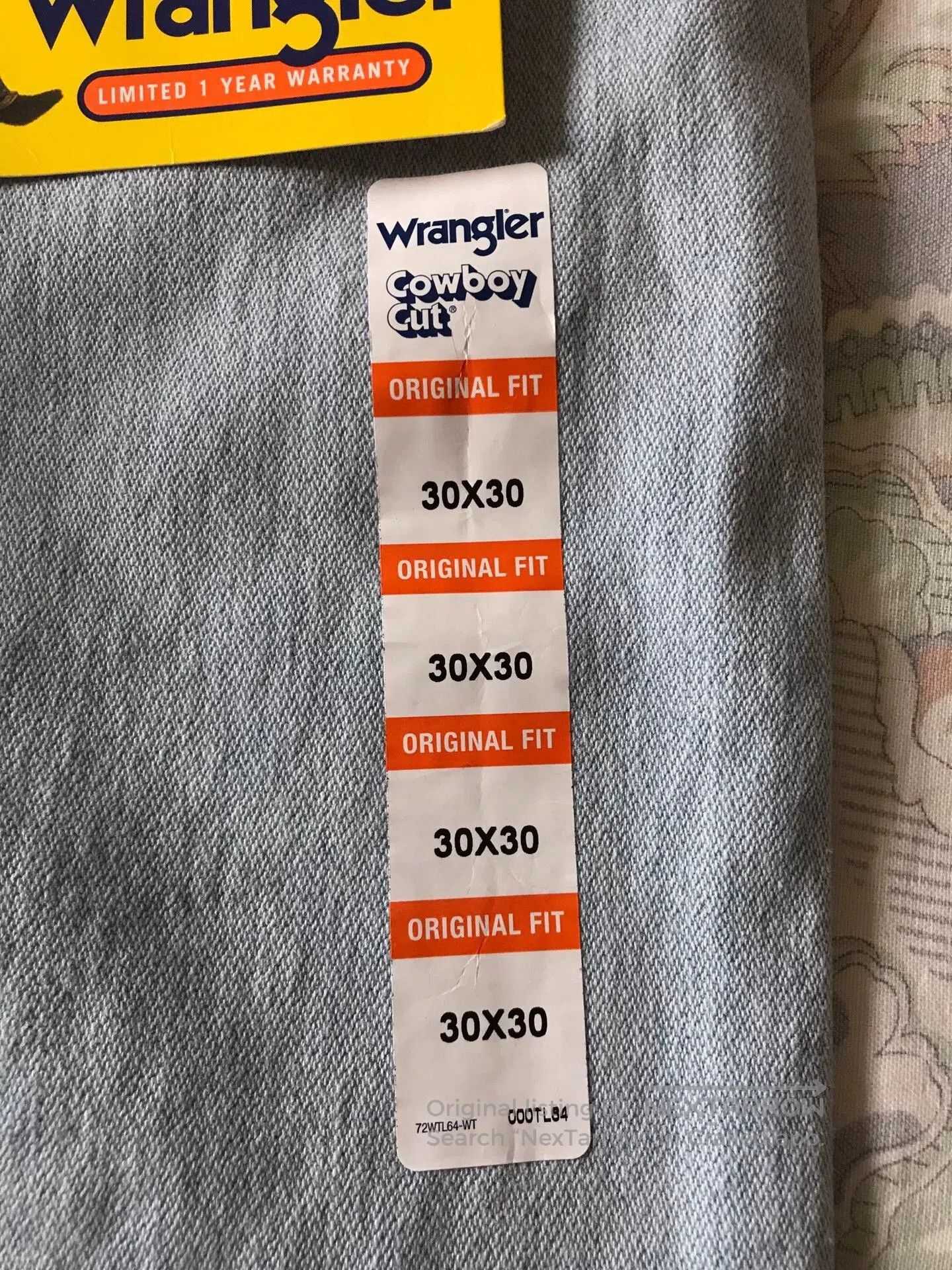 Wrangler Wrangler 13MWZ Light Blue Jeans W30L30. Size US 30 / EU 46 - 7 Thumbnail