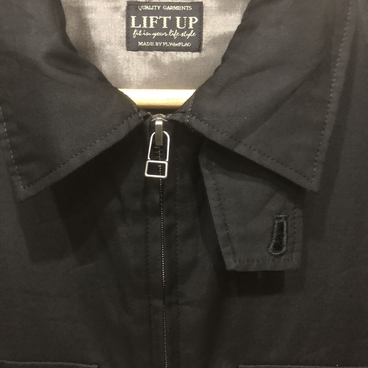 Japanese Brand Poly Lift Up By Fly The Flaq Zipper Jacket Size US M / EU 48-50 / 2 - 3 Thumbnail