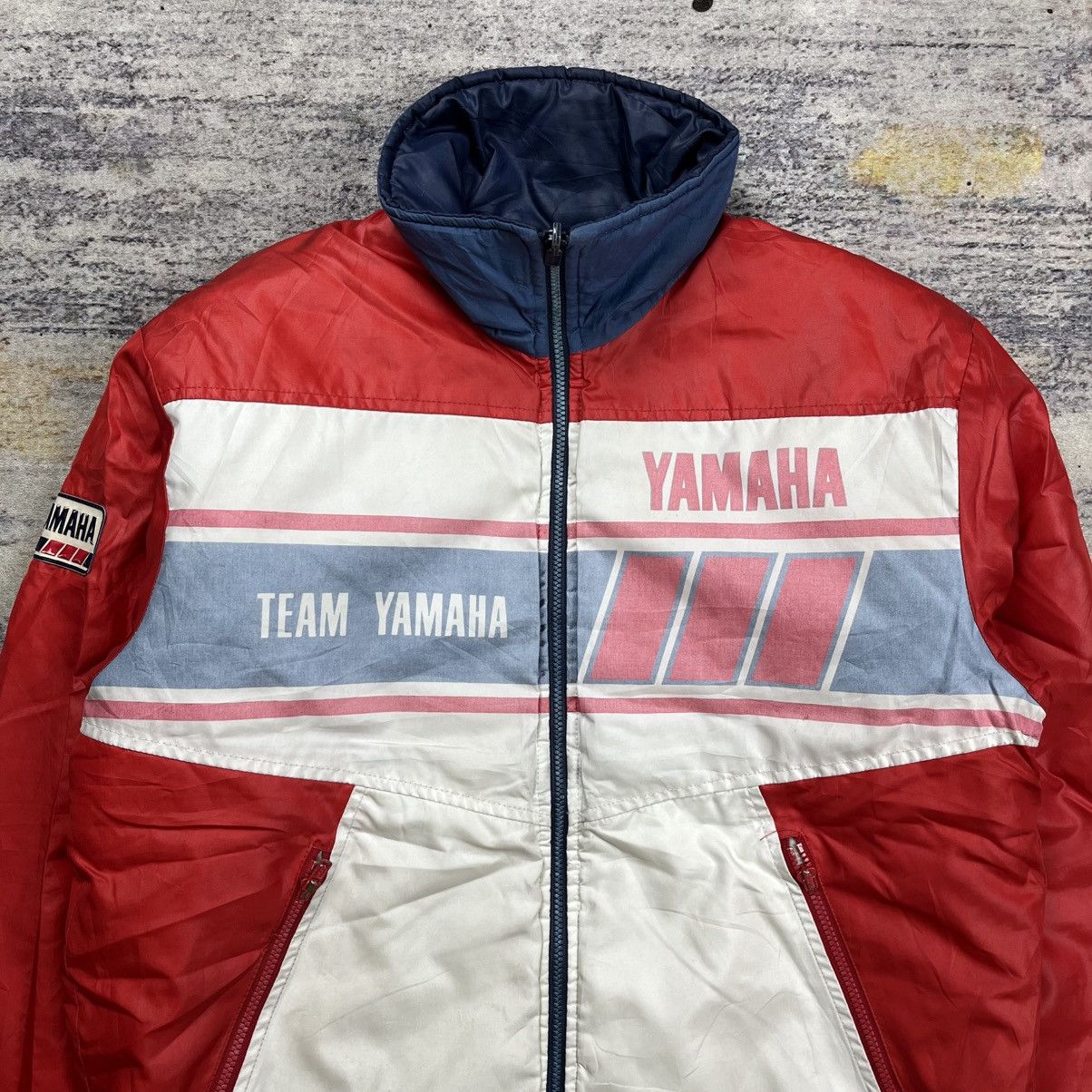 Yamaha Vintage 90s Team yamaha racing reversible jacket Size US M / EU 48-50 / 2 - 5 Thumbnail