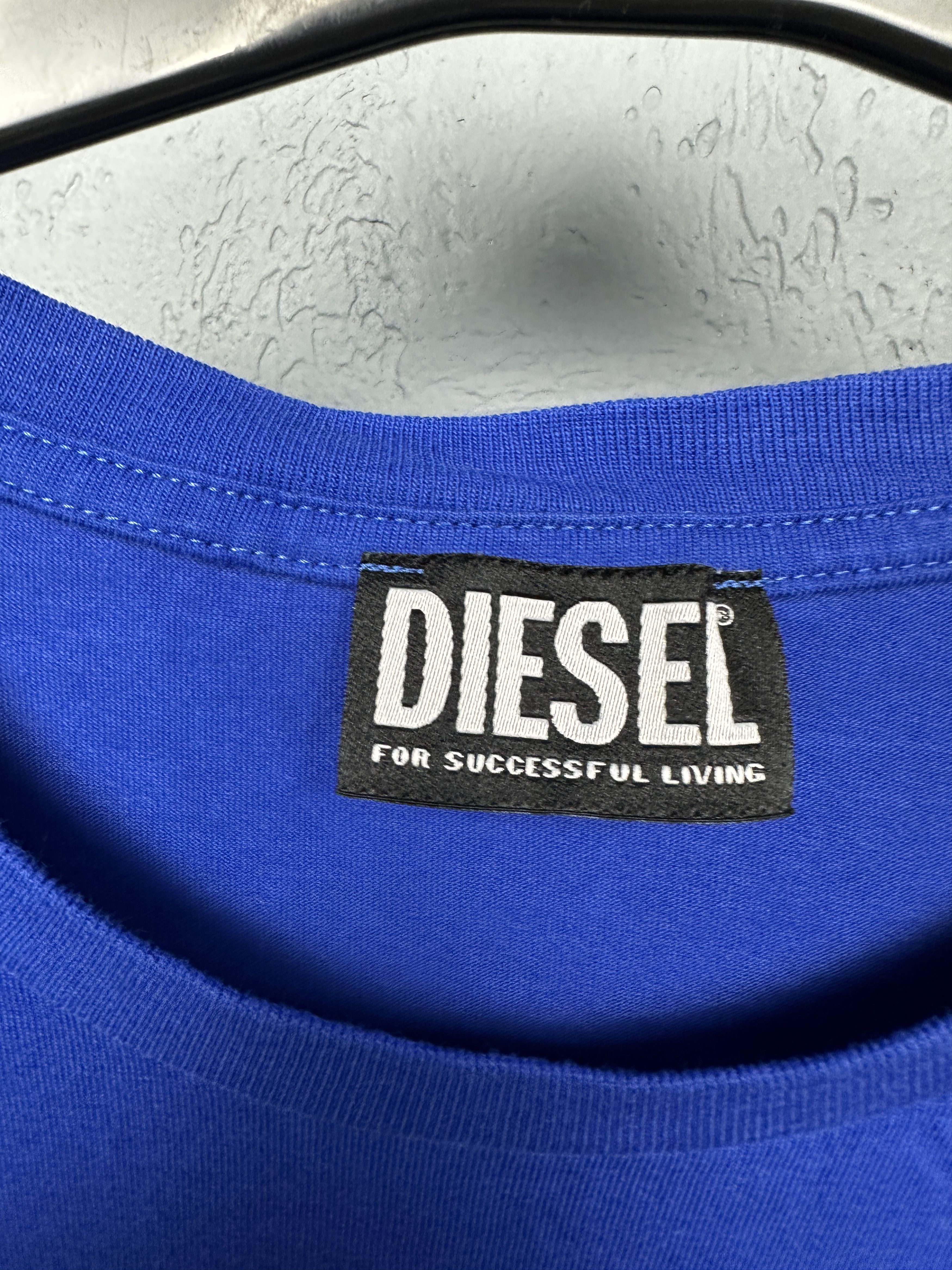 Diesel Diesel Big Logo Mens T-Shirt Tee Size US L / EU 52-54 / 3 - 4 Thumbnail