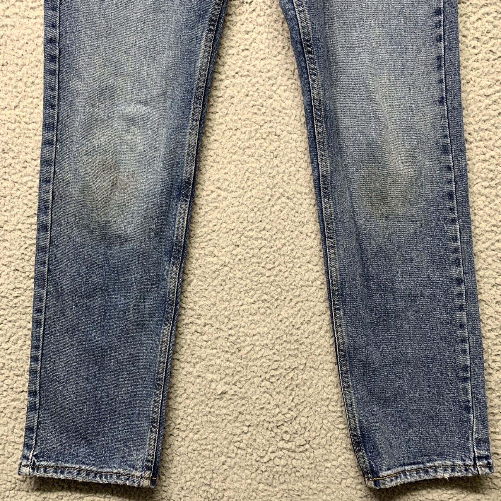 Levi's DENIZEN from Levi's Jeans Slim Fit 5-Pocket Blue Denim 28x29 Straight Men’s 216 Regular Jeans Size US 28 / EU 44 - 3 Thumbnail