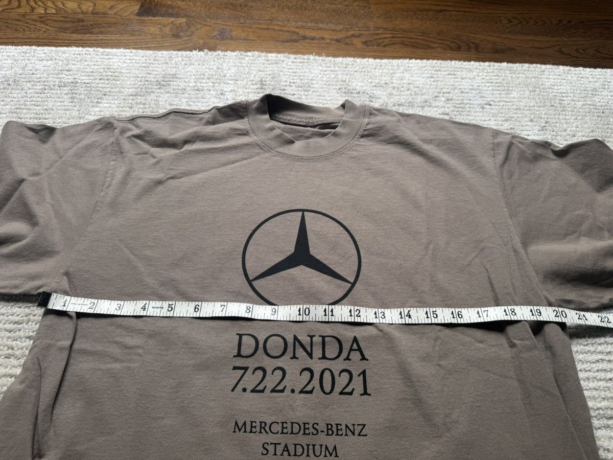 Kanye West Medium Brown Donda Atlanta Listening Event L/S T-Shirt Tan Size US M / EU 48-50 / 2 - 7 Thumbnail