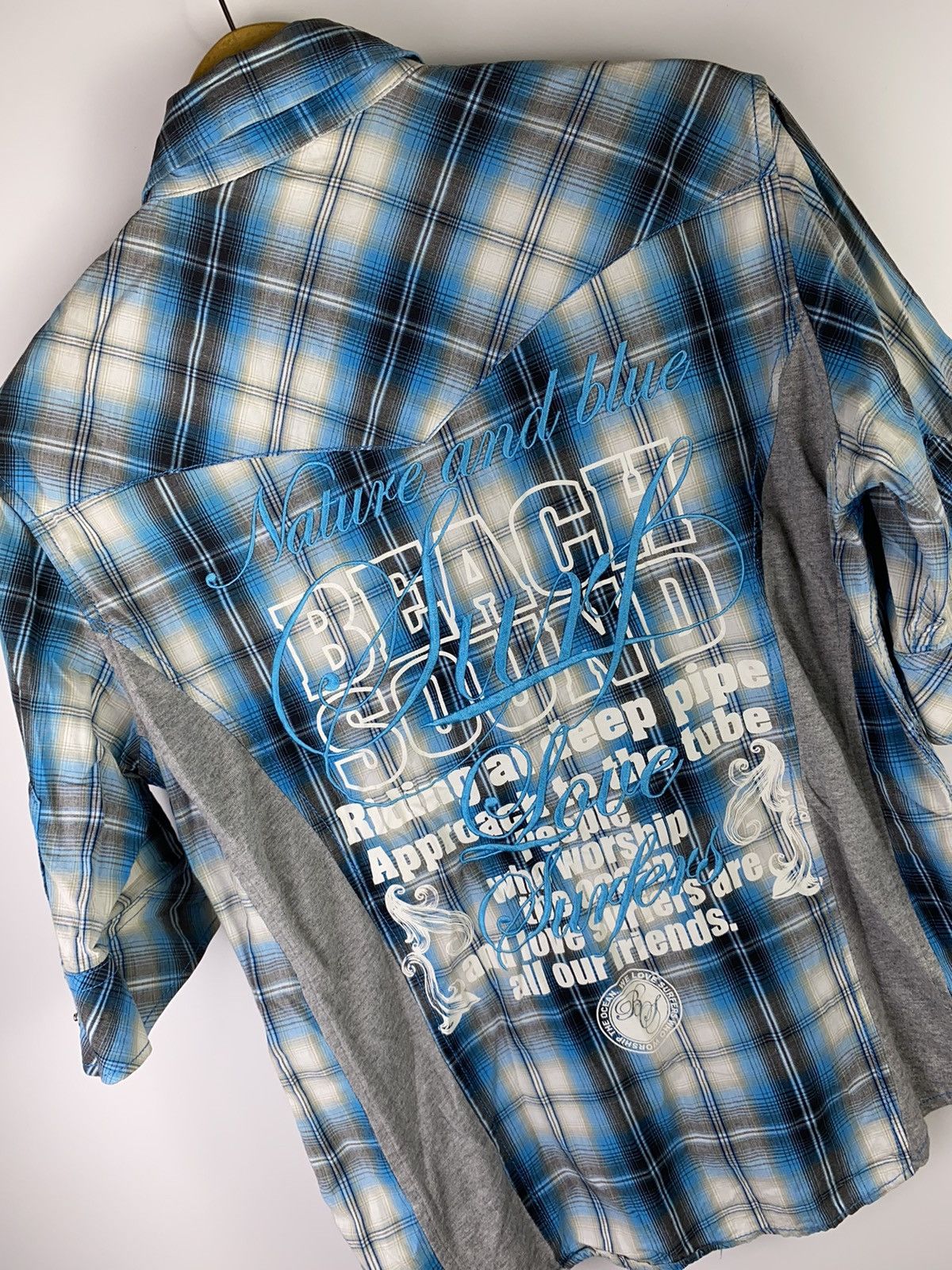 If Six Was Nine × Japanese Brand × Le Grande Bleu (L.G.B.) crazy gothic beach sound hybrid shirts japan Size US M / EU 48-50 / 2 - 4 Thumbnail