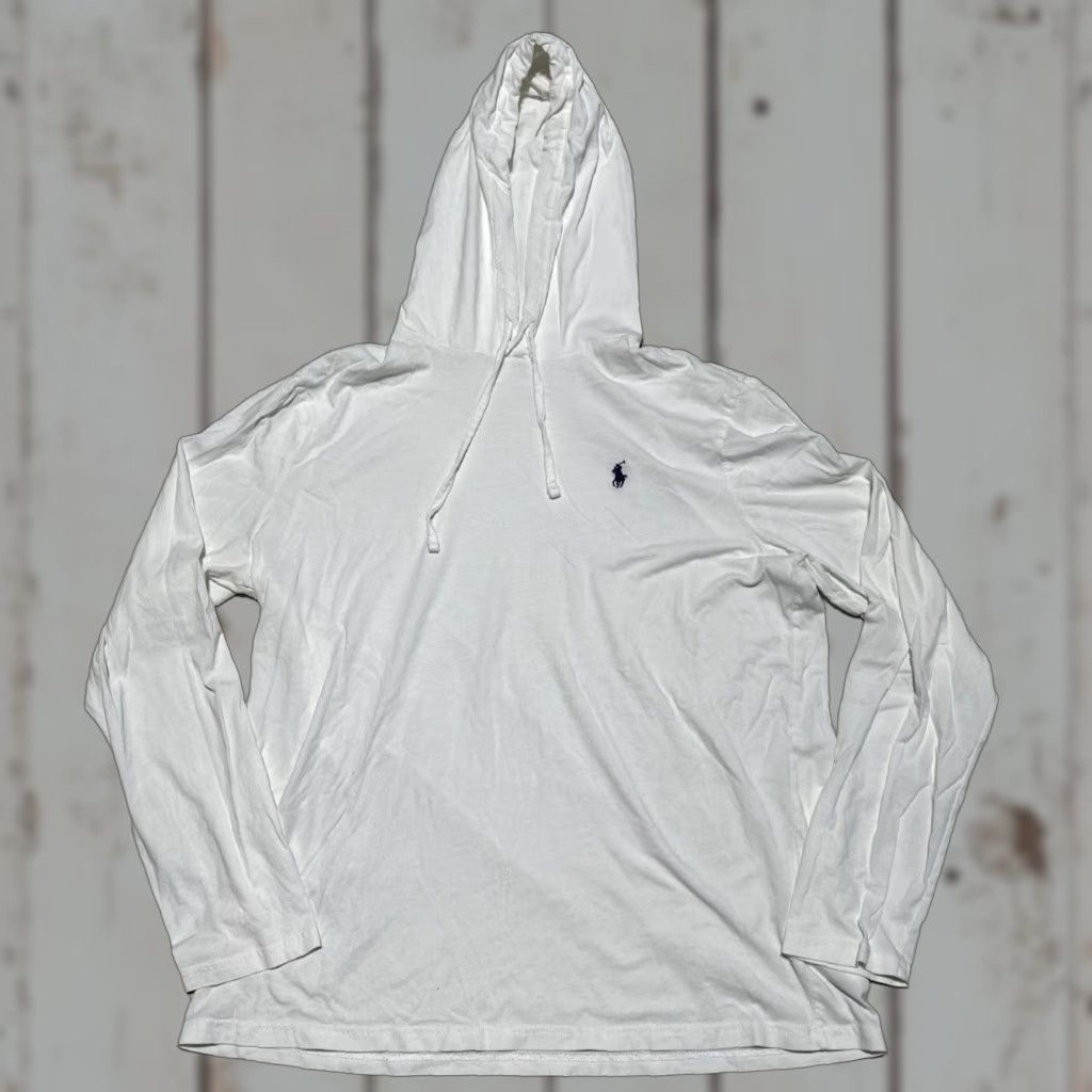 Polo Ralph Lauren **Polo Ralph Lauren Men Large White Full Zip Hoodie** User: **Polo Ralph Lauren Men Large White Full Zip Hoodie** Size US L / EU 52-54 / 3 - 1 Thumbnail