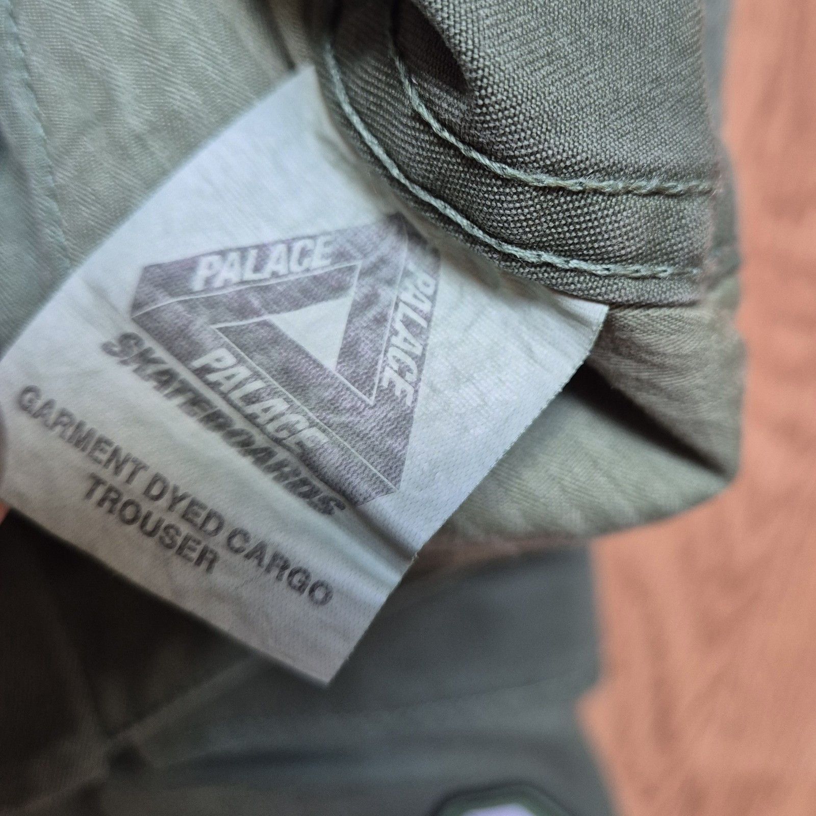 Palace Palace Garment Dyed Cargo Trouser Green Small Brand NewFW22 Size US 30 / EU 46 - 6 Thumbnail