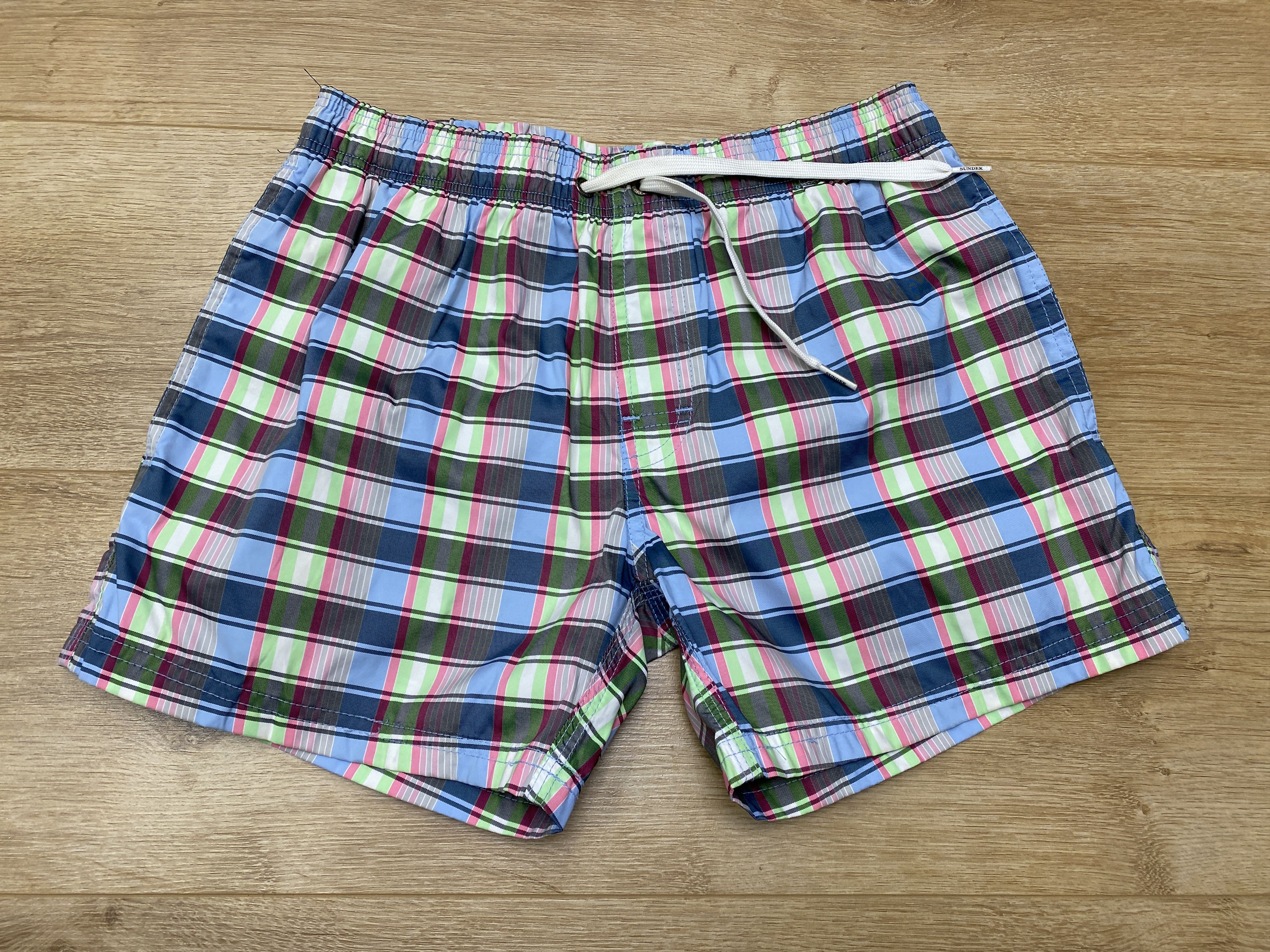 Sundek Nova Check Sundek S Shorts Trunks Bath Suit Surf Size S Xs Size US 28 / EU 44 - 11 Thumbnail
