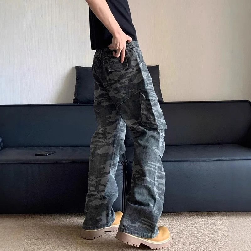 Jean × Vintage Cargo Streetwear Denim Size US 32 / EU 48 - 5 Thumbnail