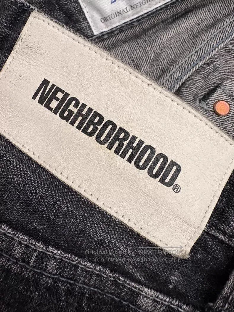 Neighborhood Neighborhood size M Black Washed Denim Jeans Size US 27 - 6 Thumbnail