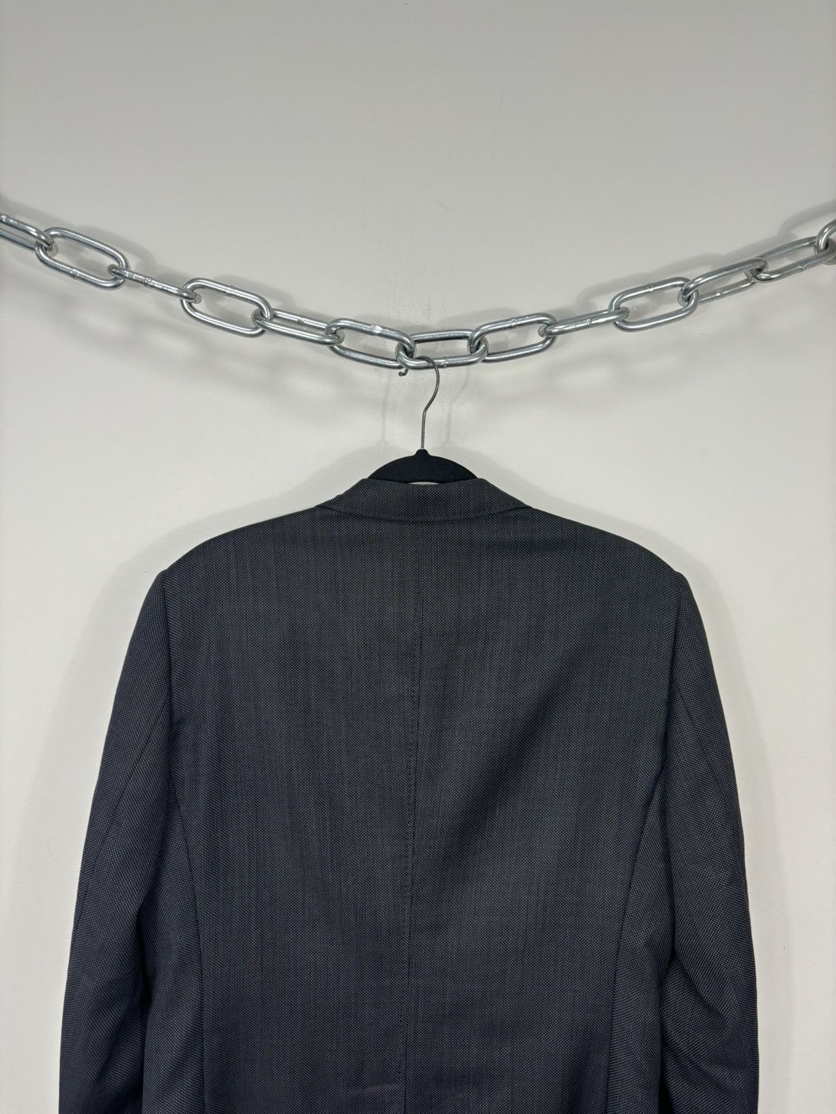 Dolce & Gabbana Vintage Dolce & Gabbana Men’s Birdseye Pattern Wool Blazer Size 42R - 23 Thumbnail