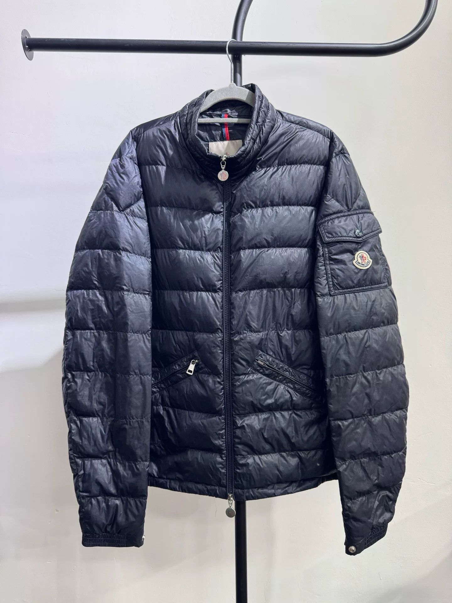 Moncler Moncler Black Heavy Coat 42 Men Size US M / EU 48-50 / 2 - 1 Thumbnail