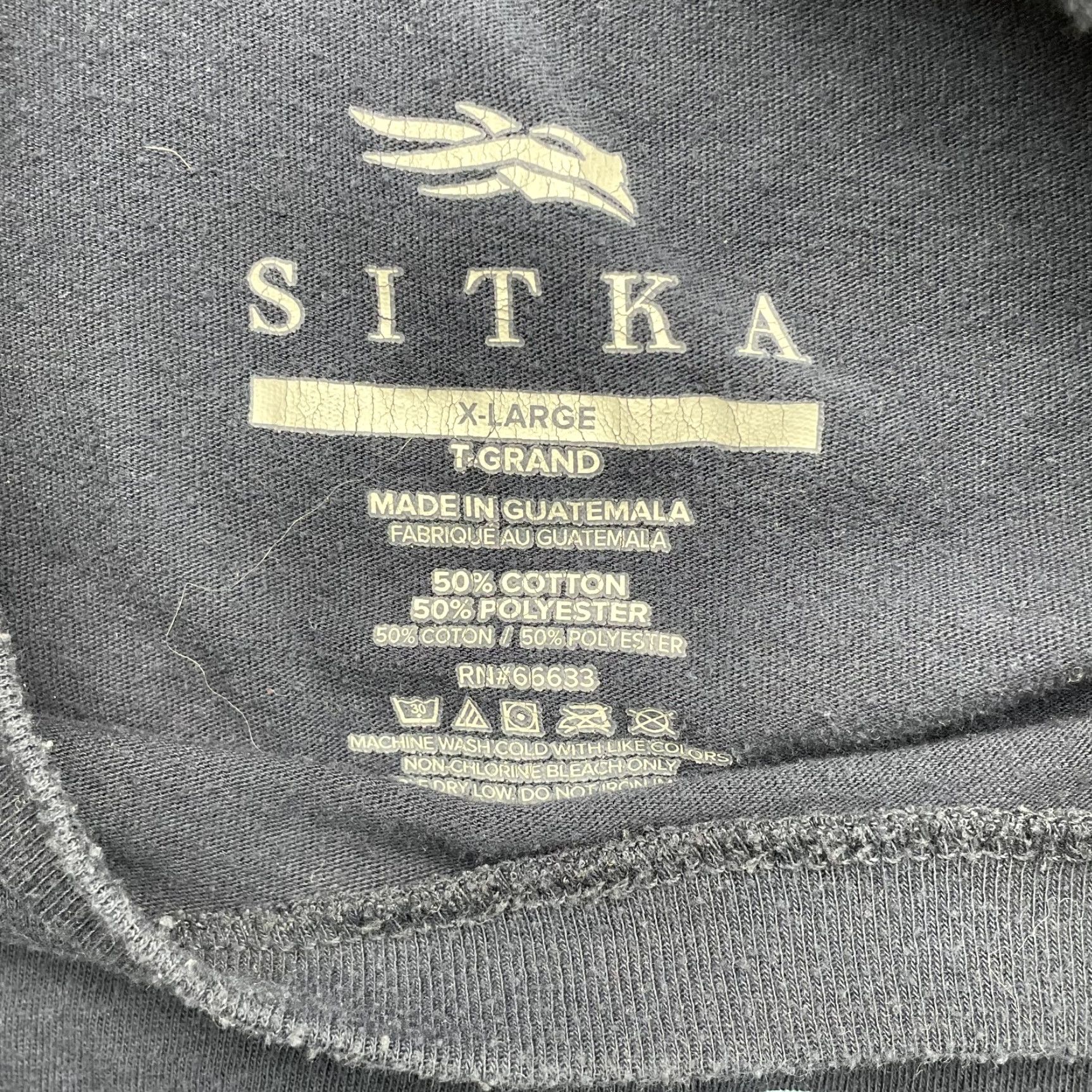 SITKA Sitka Gear T-Shirt Men XL Navy Outdoor Performance Gorp Tech Workwear Hunting Gear Sitka Outdoor T-Shirt XL Navy Mens Size US XL / EU 56 / 4 - 6 Thumbnail