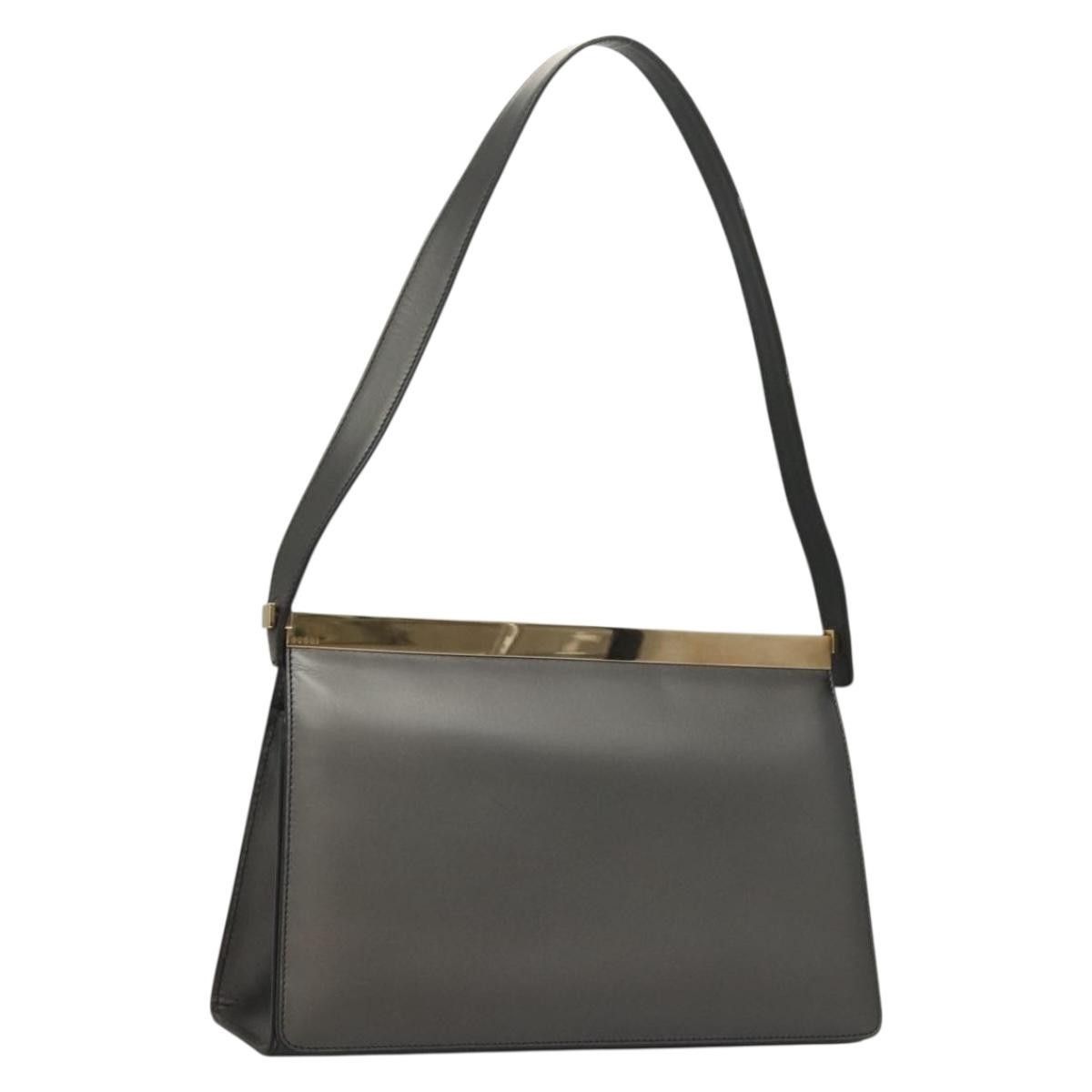 Gucci Gucci Vintage Shoulder Bag Leather Size ONE SIZE - 1 Thumbnail