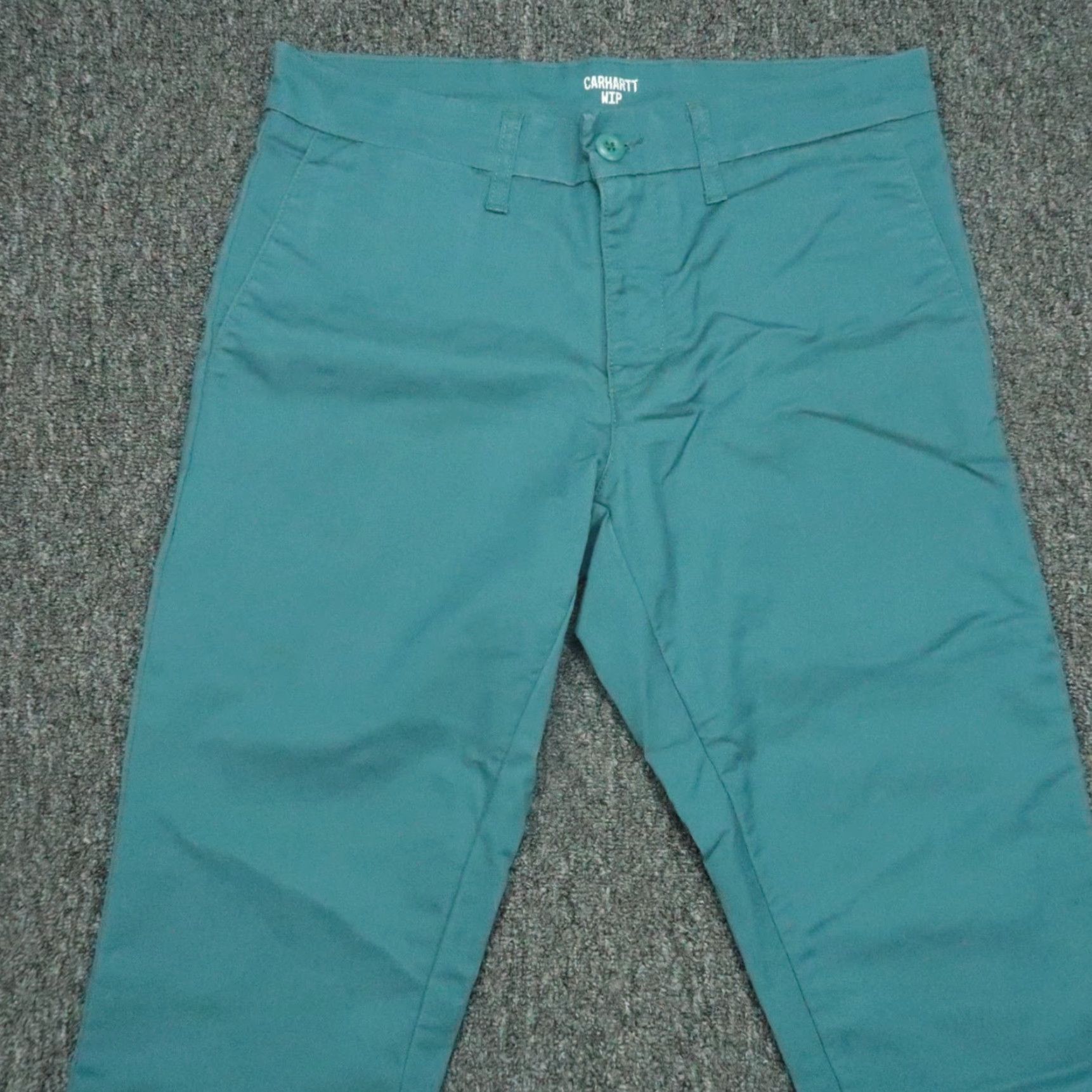 Carhartt Carhartt Pants 30x32 Blue Sid WIP Straight Stretch Mens Size US 30 / EU 46 - 2 Thumbnail