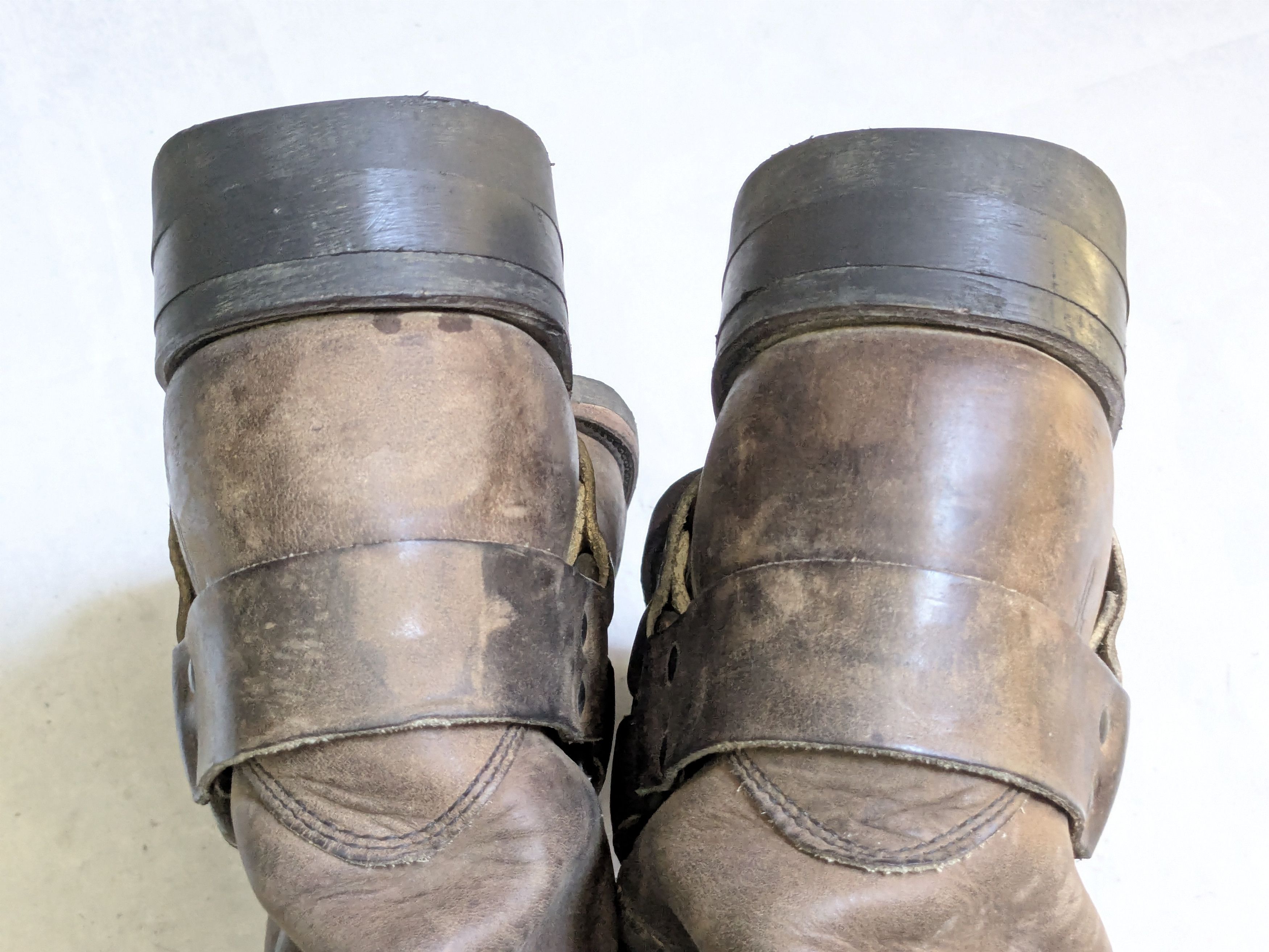 Frye Frye Harness Boots Brown 11.5 Wide Leather USA Size US 11.5 / EU 44-45 - 17 Thumbnail