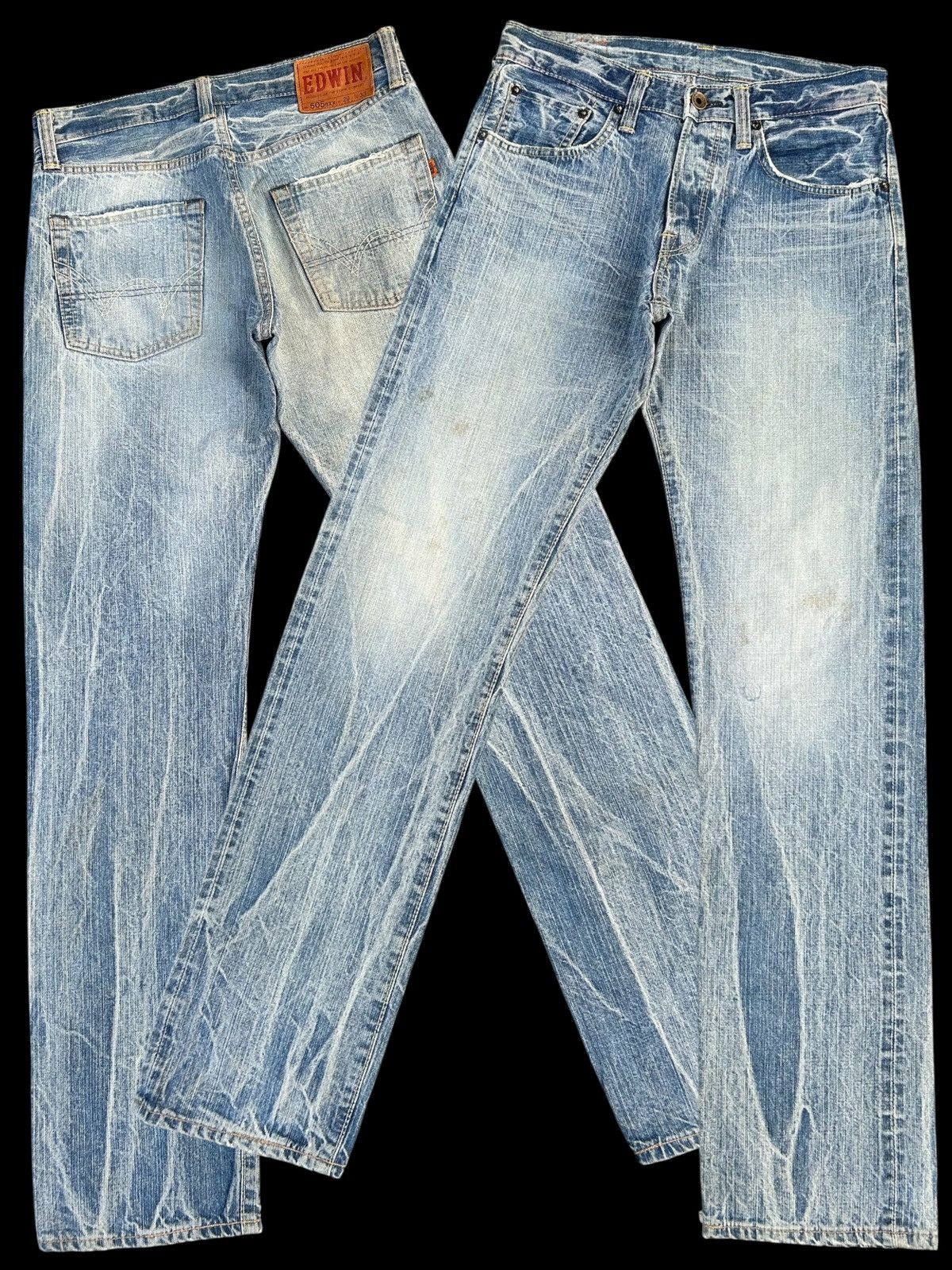 Kapital Vintage Edwin 505BXX Selvedge Japanese Brand Denim Jeans Size US 30 / EU 46 - 1 Thumbnail