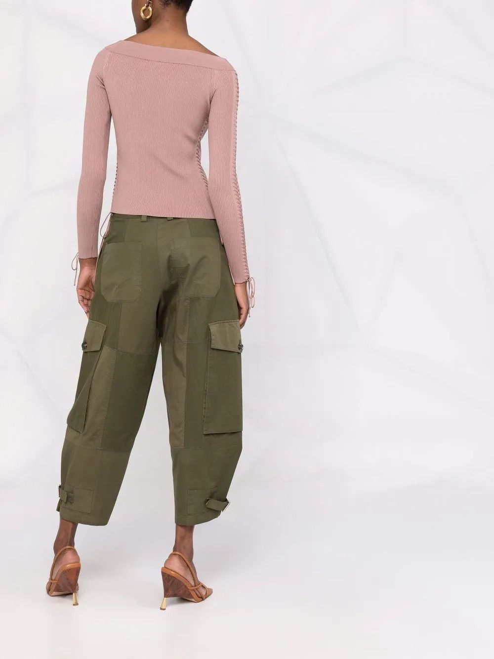 Dolce & Gabbana o1y0925 Blouse in Light Brown Size M / US 6-8 / IT 42-44 - 4 Thumbnail