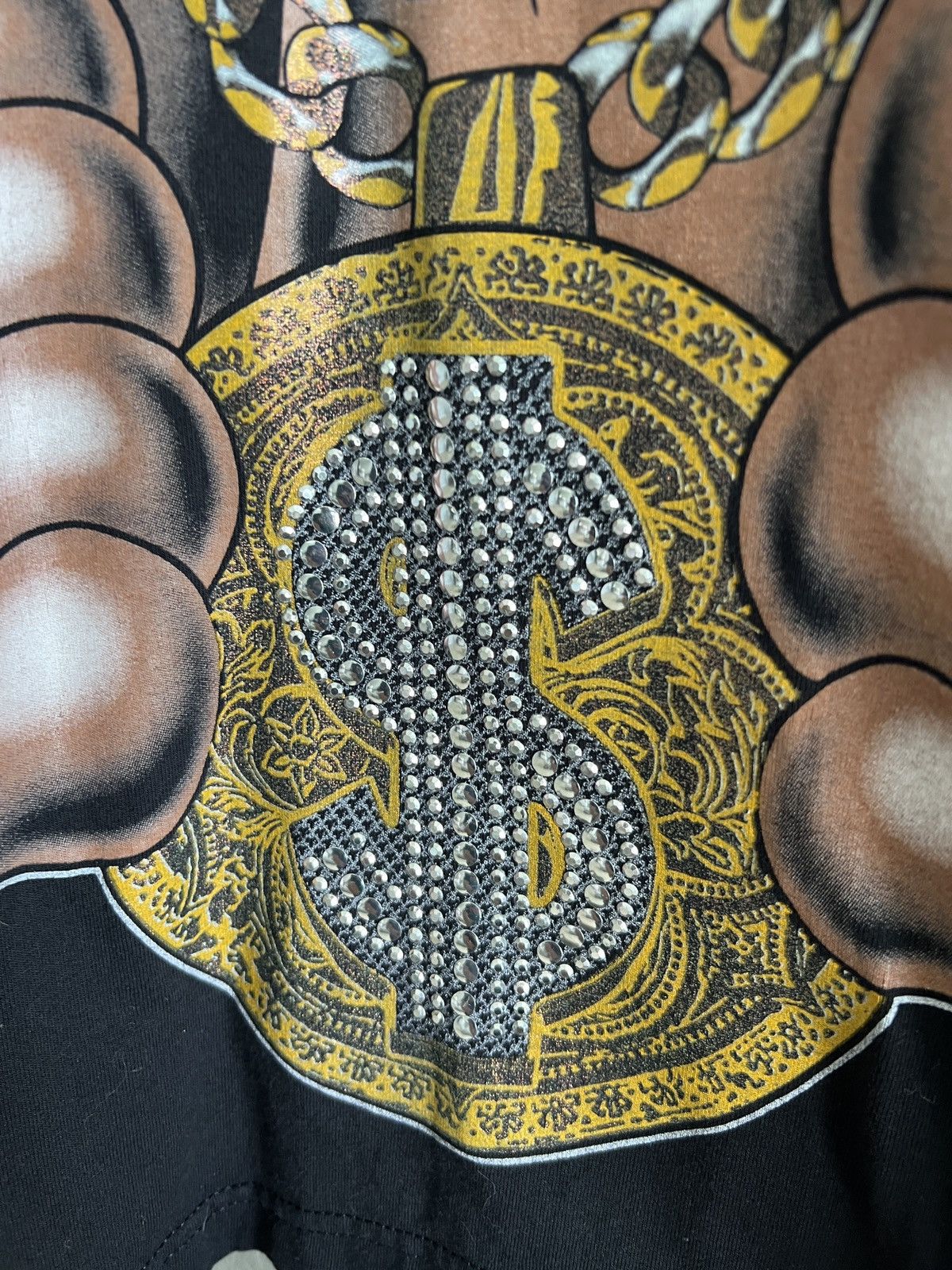 Vintage Vintage Scooby Doo Y2k Shaka rapper gold chain tee Size US XL / EU 56 / 4 - 3 Thumbnail