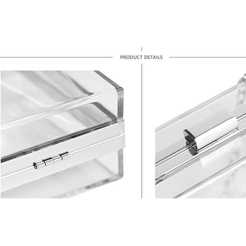Other WJCD Clear Acrylic Box Clutch Handbag Purse - New Multi Size ONE SIZE - 3 Thumbnail