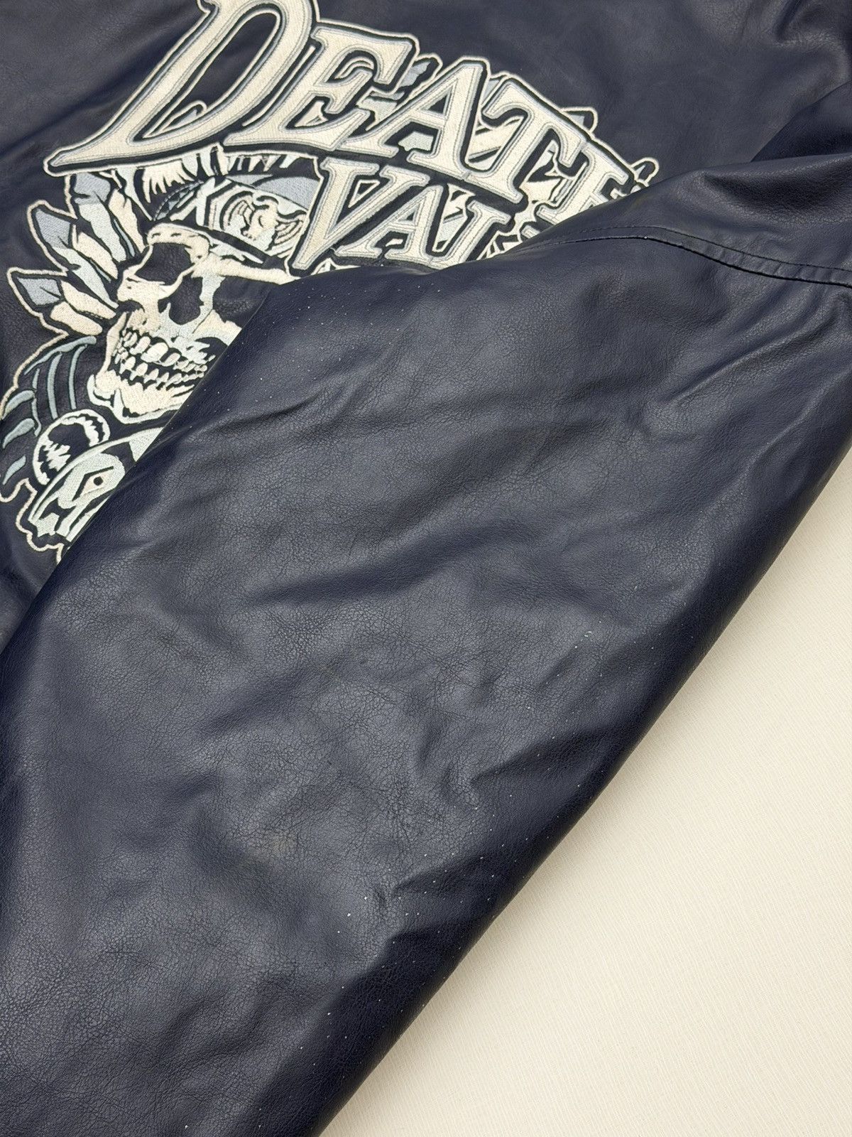 Steve And Barrys Vintage Y2K Death Valley Steve & Barry’s Letterman Bomber L Size US L / EU 52-54 / 3 - 10 Thumbnail