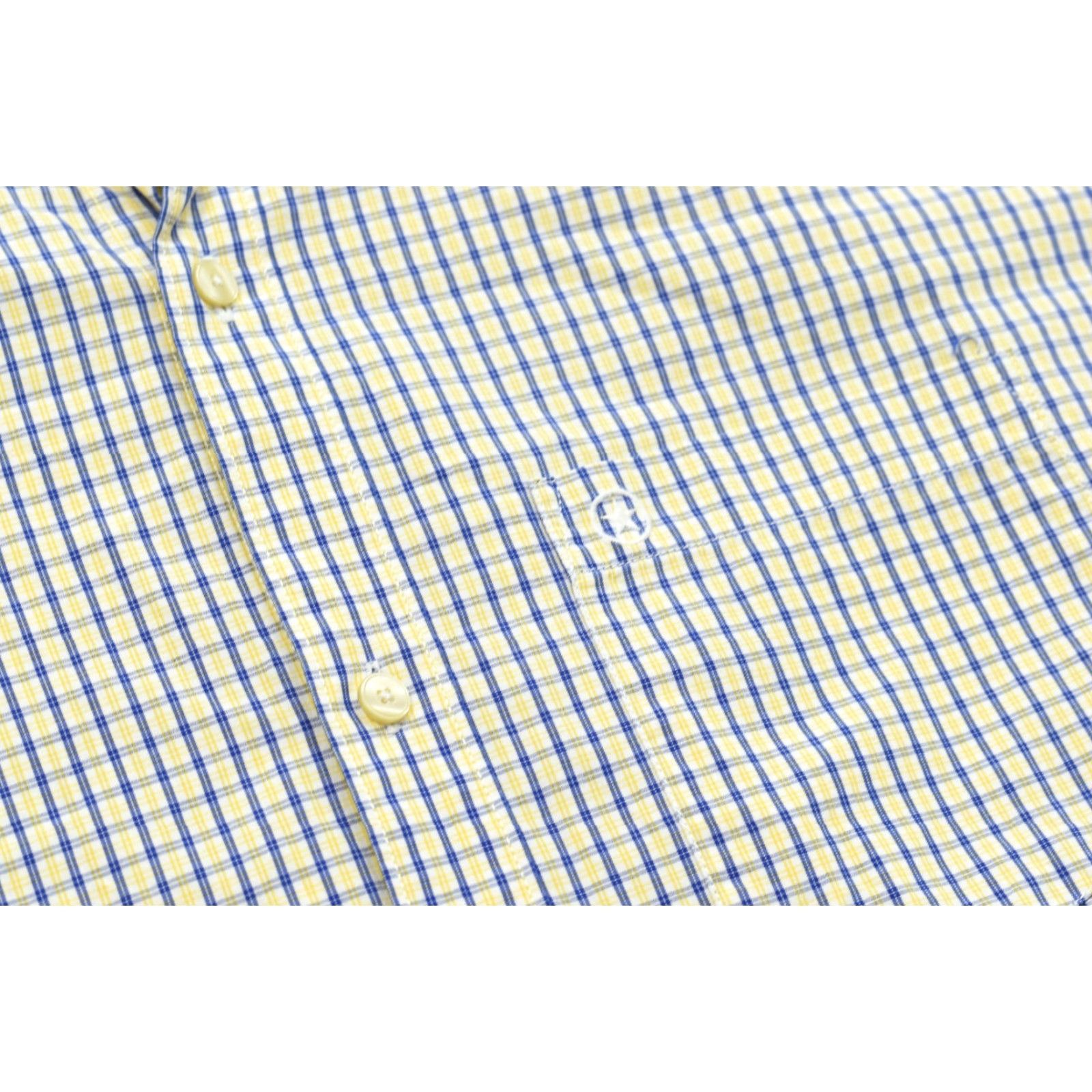 Converse Converse Shirt Men XXL Blue Plaid Check Long Sleeve Button-Down with Pockets Size US XXL / EU 58 / 5 - 7 Thumbnail