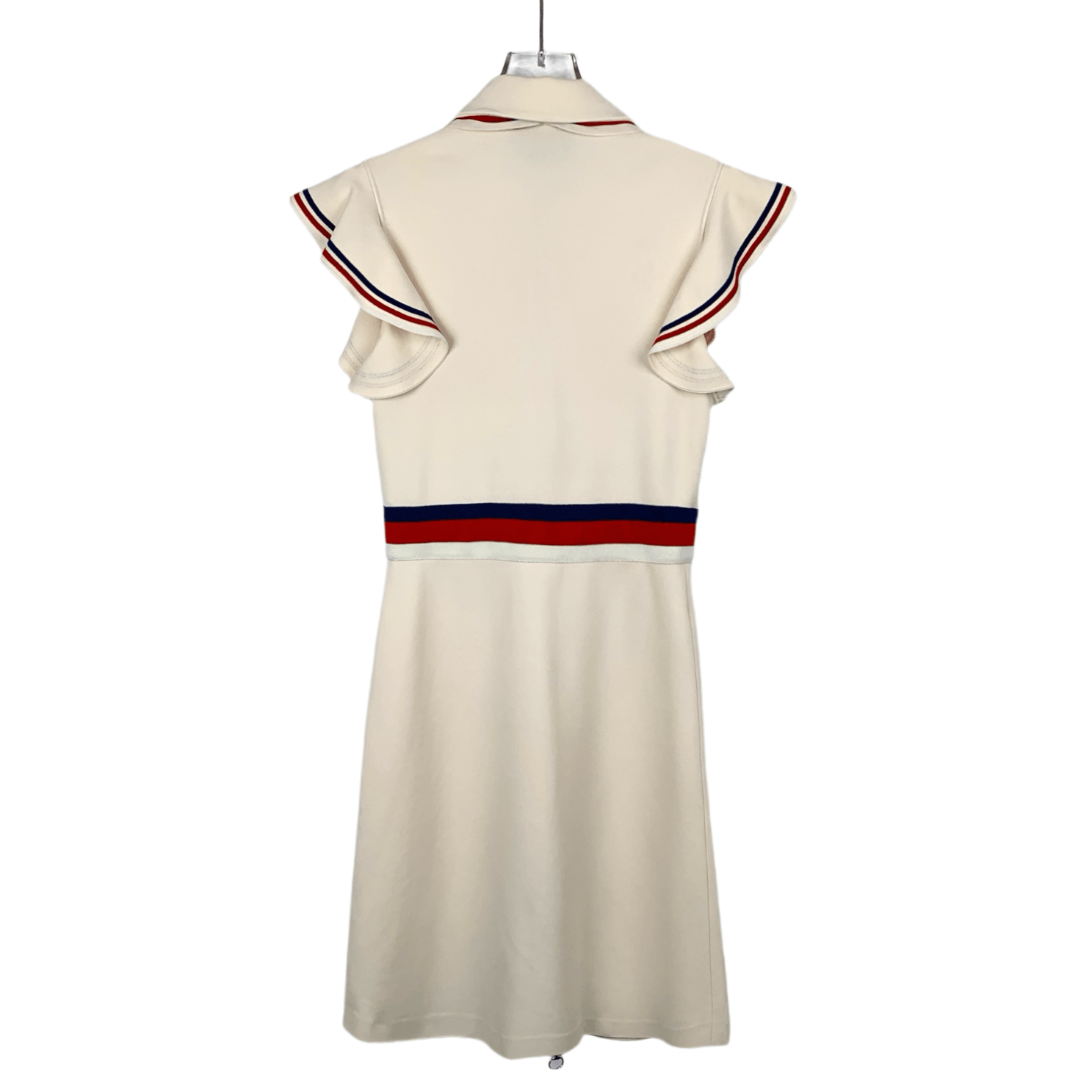 Gucci Gucci Beige Striped Dress Size M / US 6-8 / IT 42-44 - 4 Thumbnail