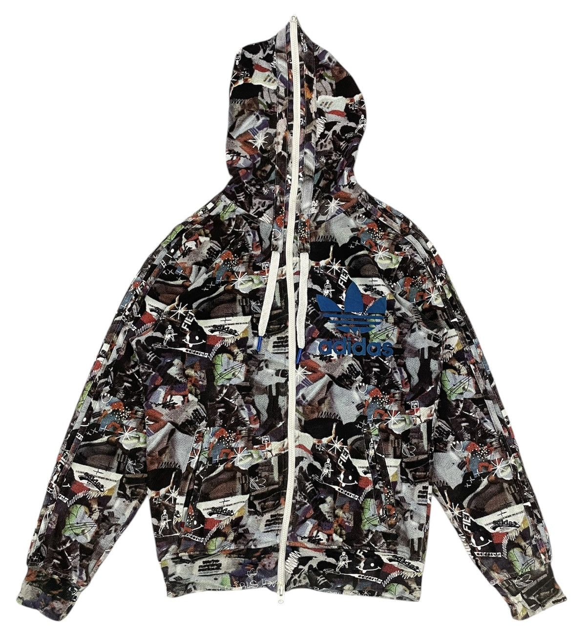 adidas × MALBON GOLF ギンガムチェックアノラックフーディー Adidas × Malbon Adidas x Malbon Golf Gingham Anorak Pullover